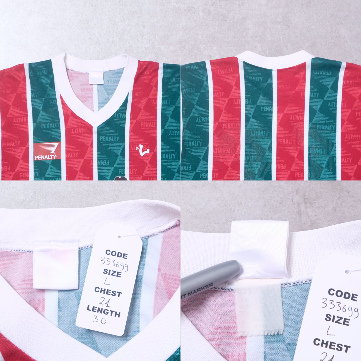 1993 VICE Footbal Store x Fifa Street Custom Football Shirt Penalty (L)