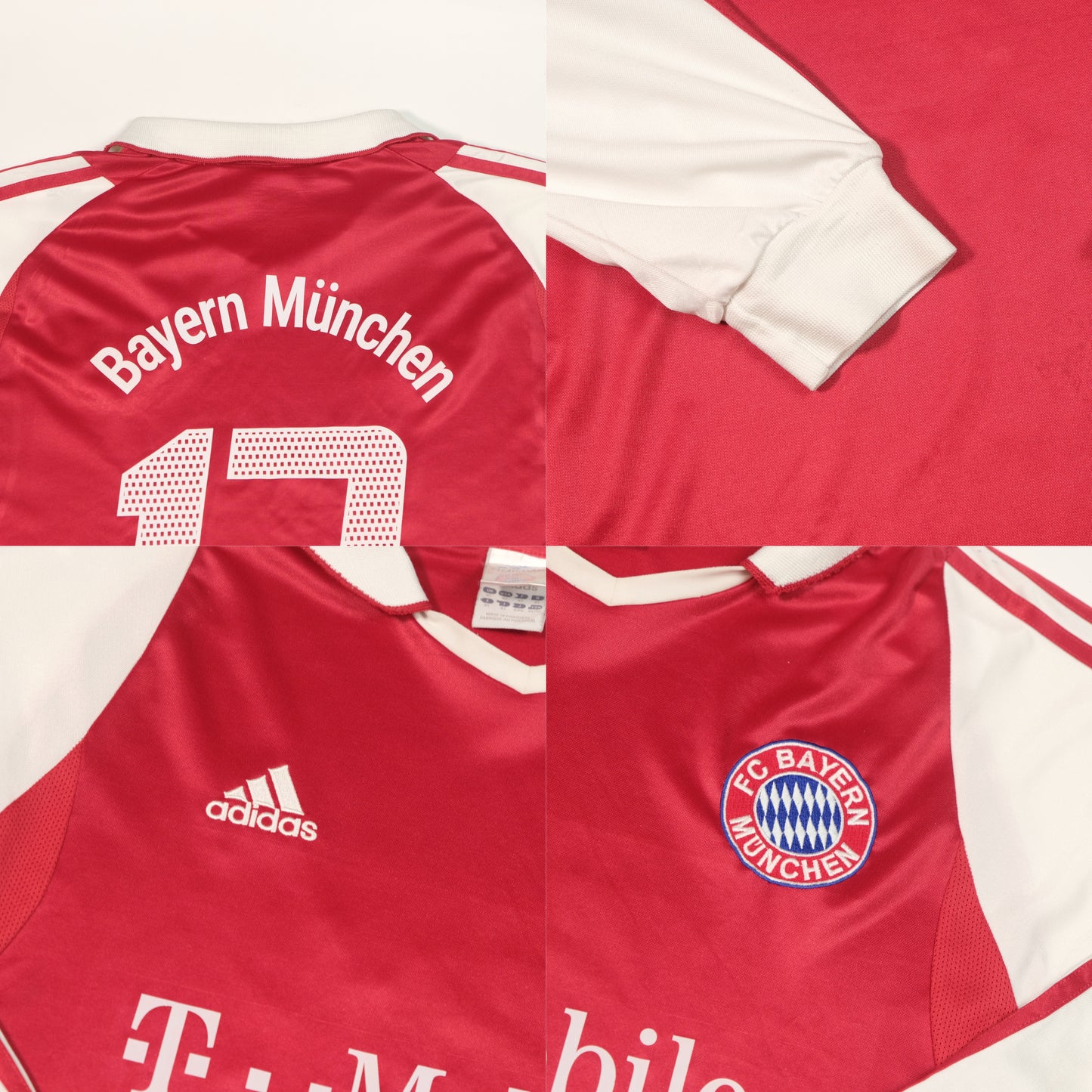 2003/04 Bayern Munich Home Shirt Ballack Adidas (XL)