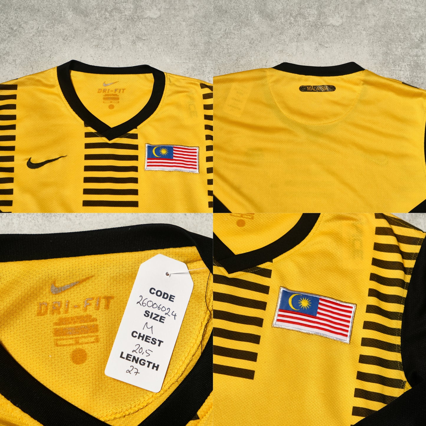 Camiseta de casa de Malasia 2010/11 Nike (M)