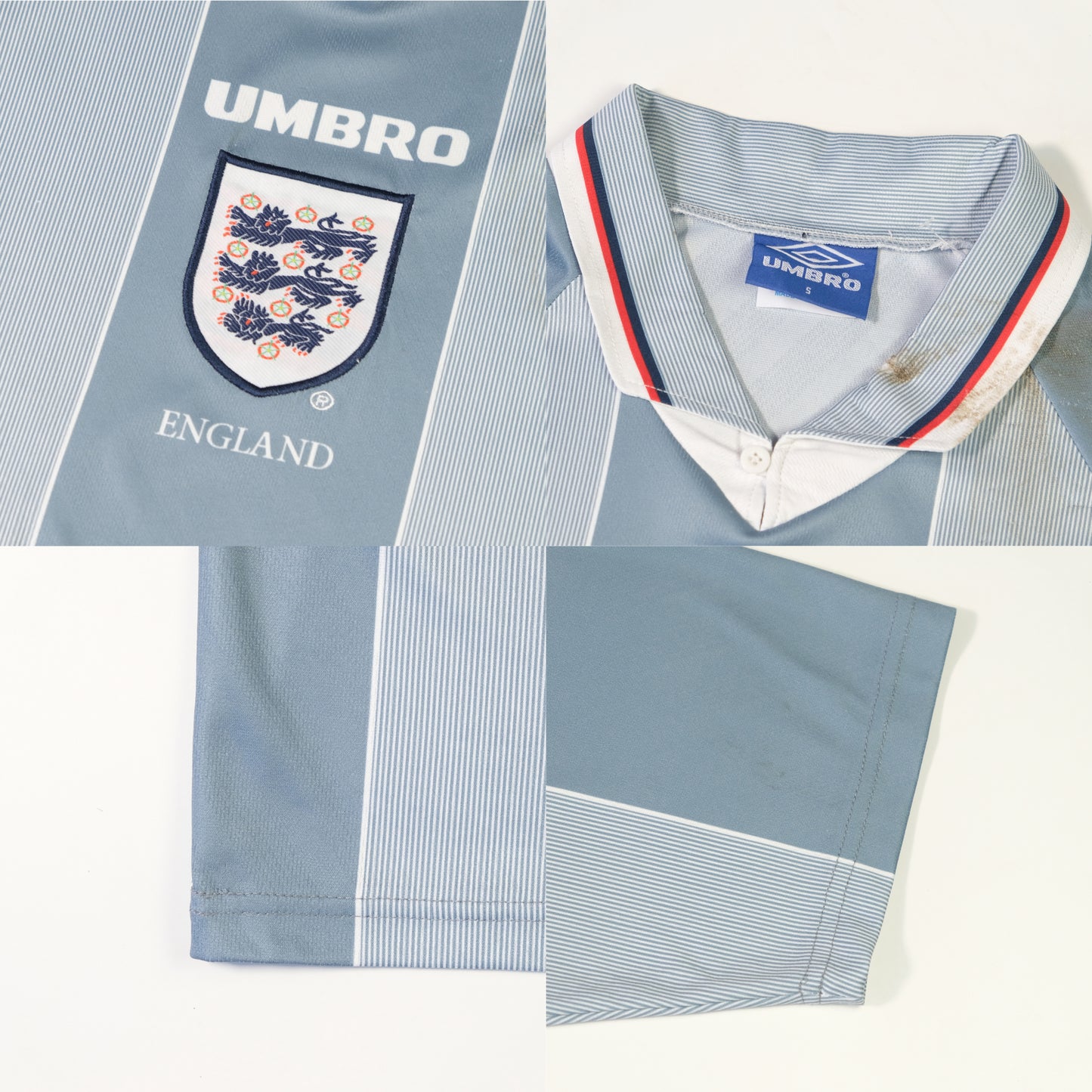 1996/97 England Away Shirt Umbro 