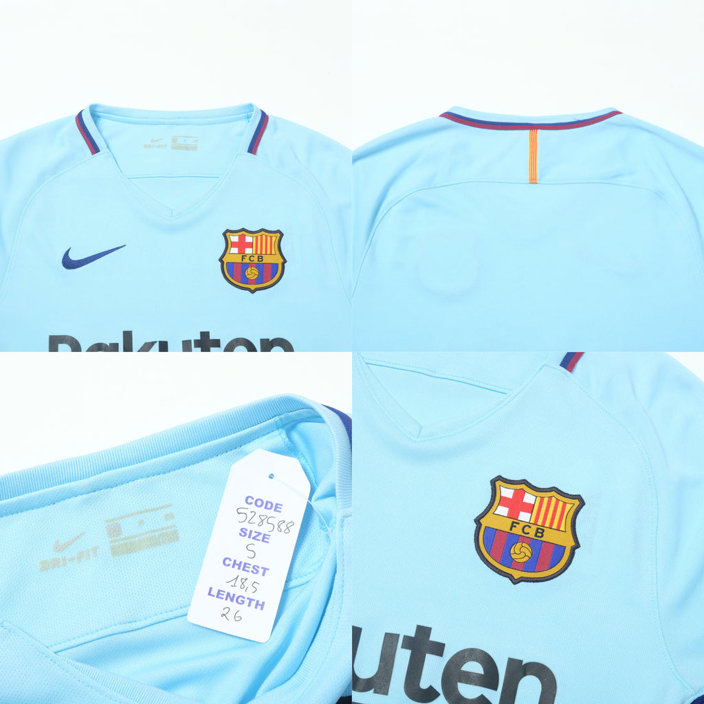 2017/18 Barcelona Away Shirt Nike (S)