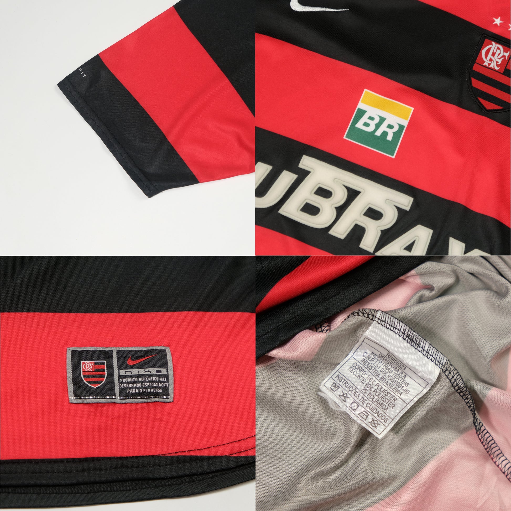 2002/04 Flamengo Home Shirt Umbro (M)