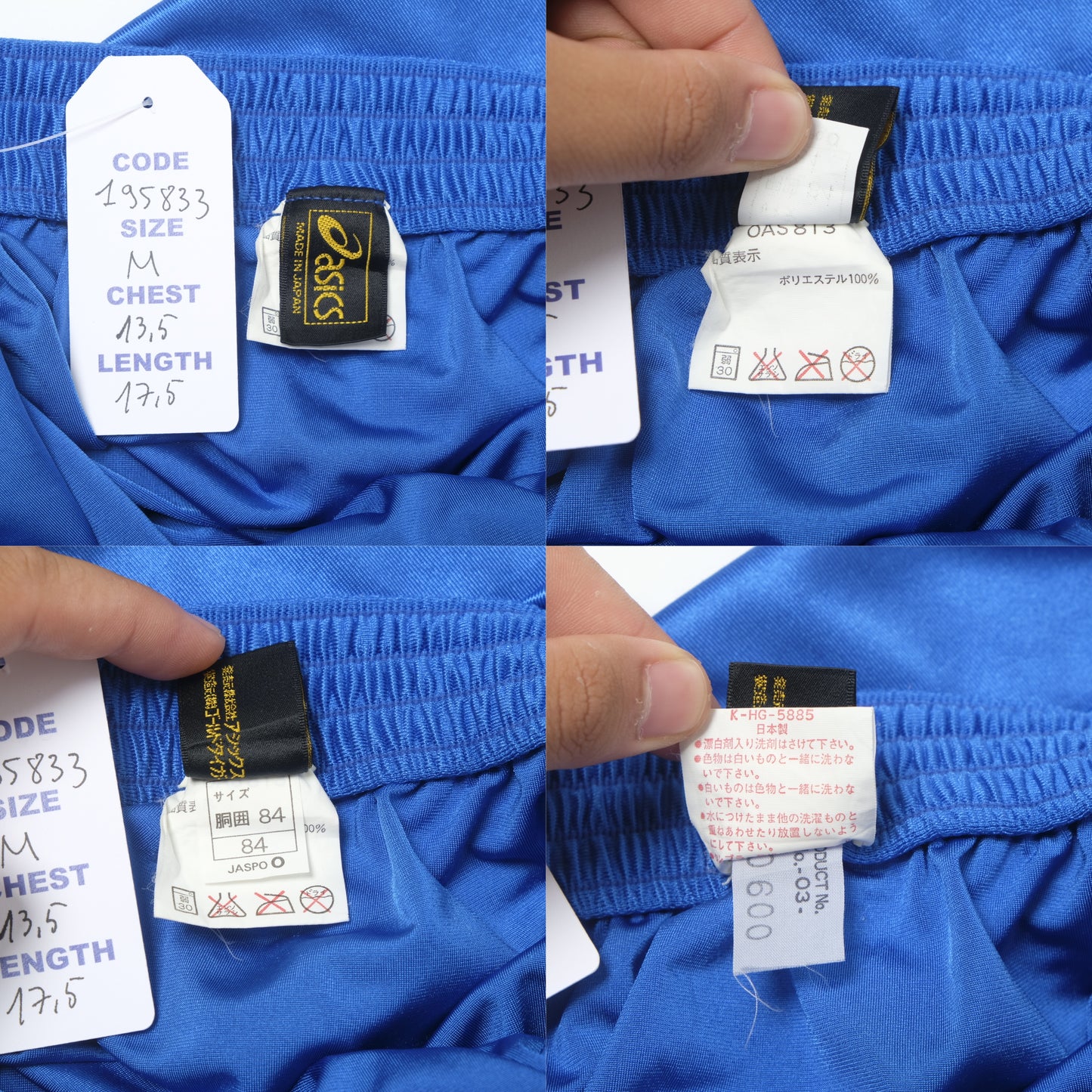 1993/94 Sampdoria Home Shorts Asics (M/L)