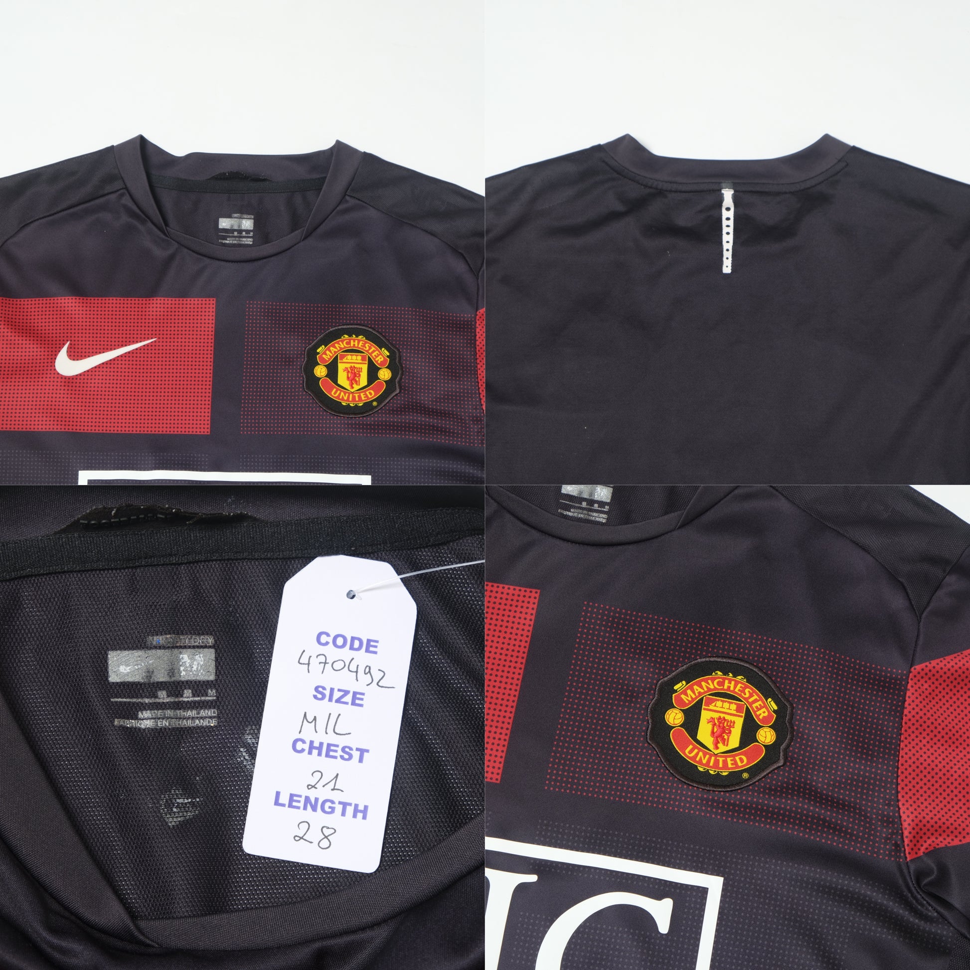 2009/10 Manchester United Training Shirt Nike (M/L)