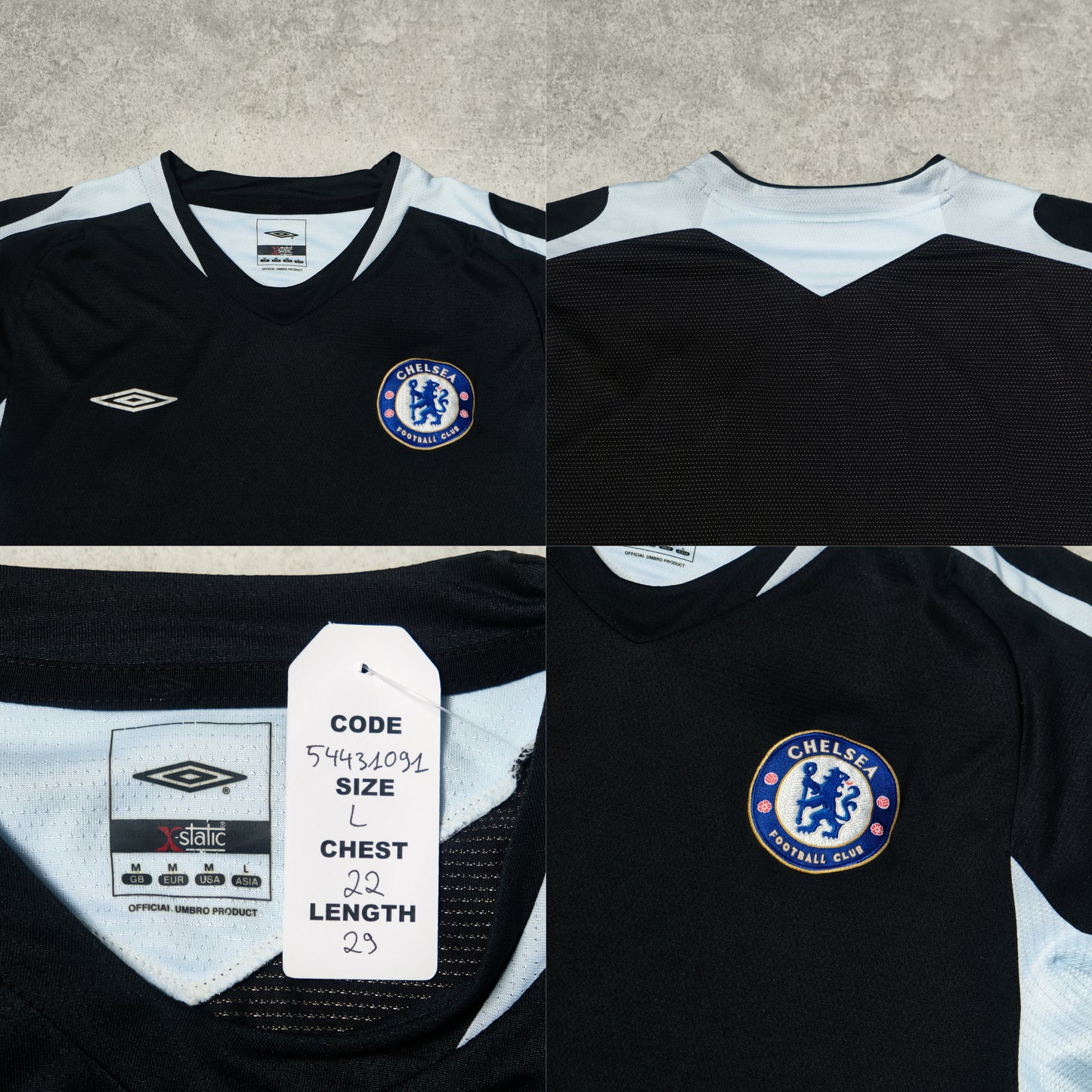 2005/06 Chelsea Training Shirt Umbro (L)