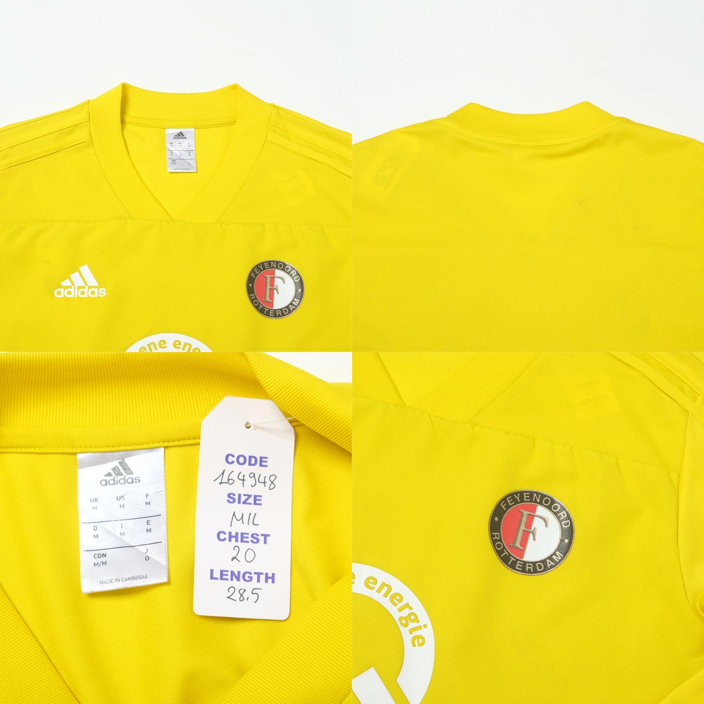 2017/18 Feyenoord Training Shirt Adidas (M/L)