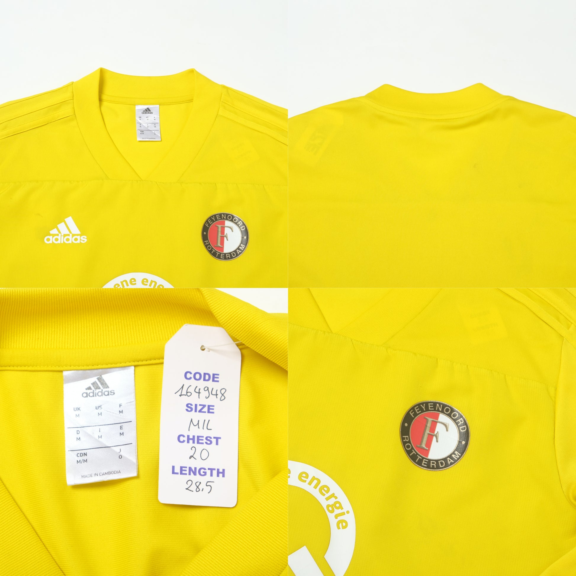 2017/18 Feyenoord Training Shirt Adidas (M/L)
