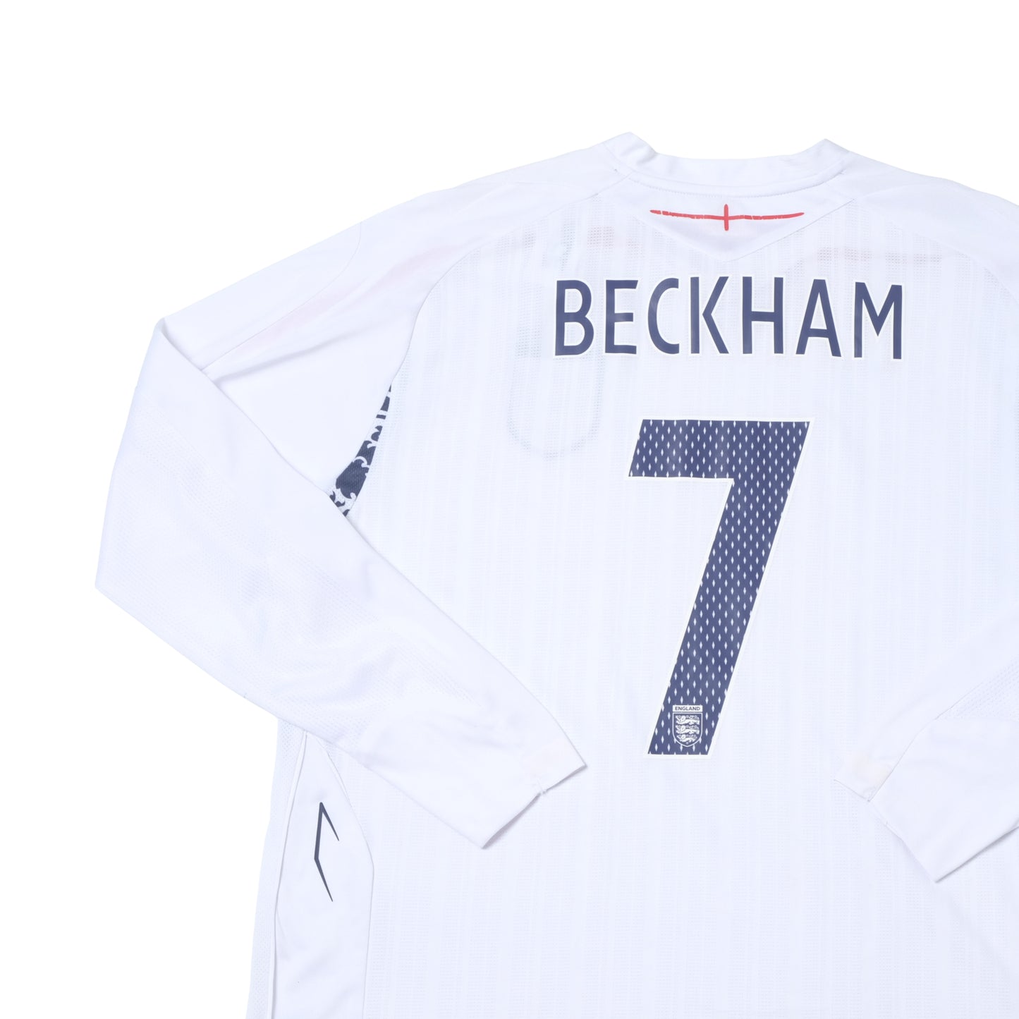 2007/09 England Home Shirt Umbro Beckham (XL/XXL)