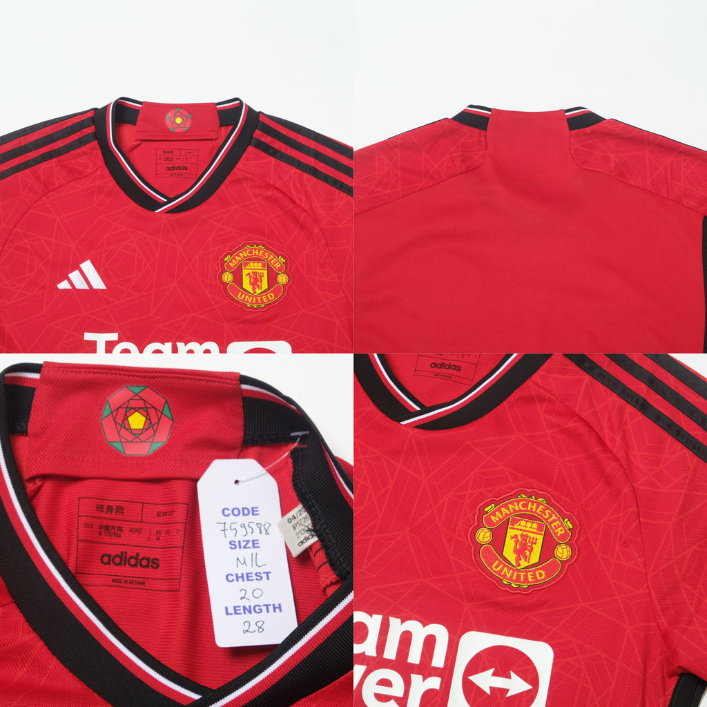 2023/24 Manchester United Home Shirt Adidas (M/L)