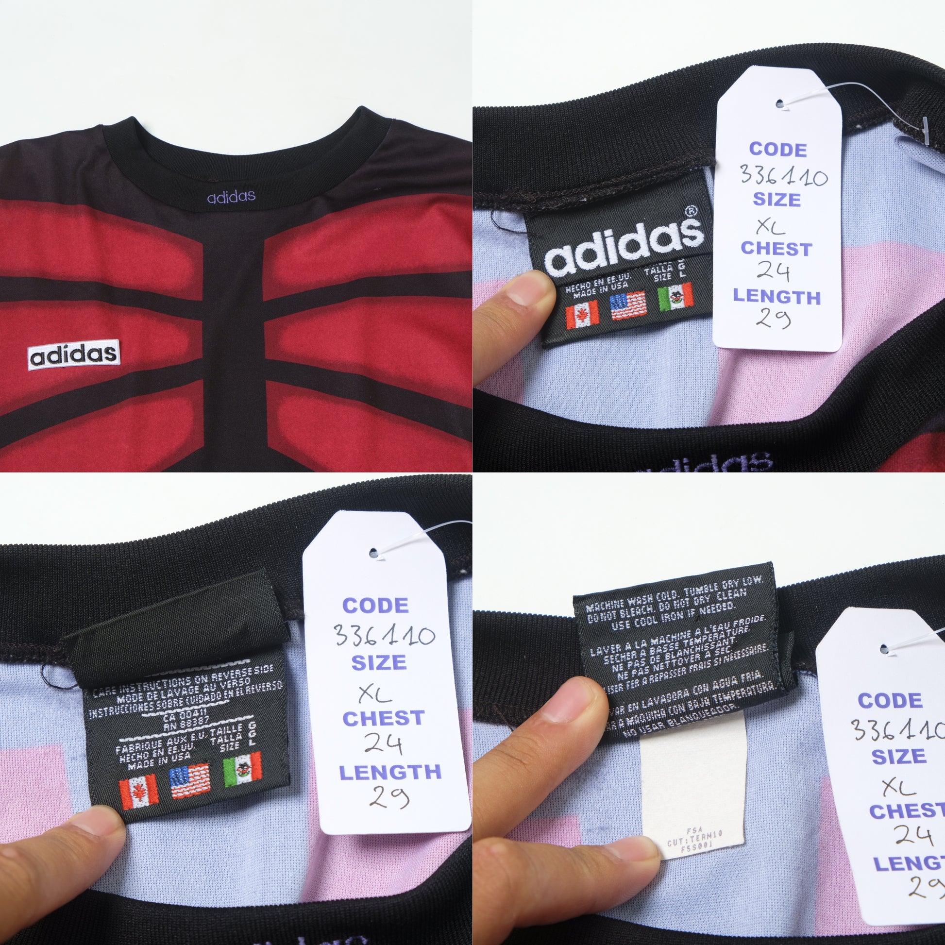1996 Adidas Template (Argentina) Goalkeeper Shirt (XL)