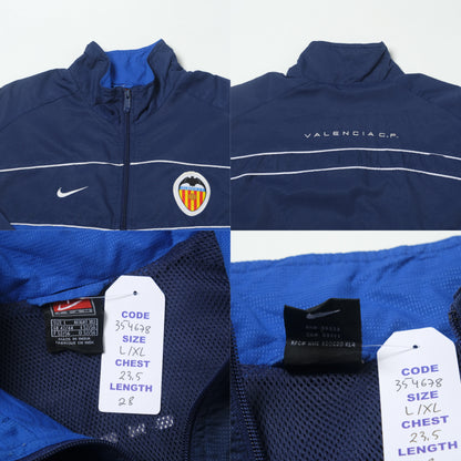 2001/02 Valencia Training Track Jacket Nike (L/XL)