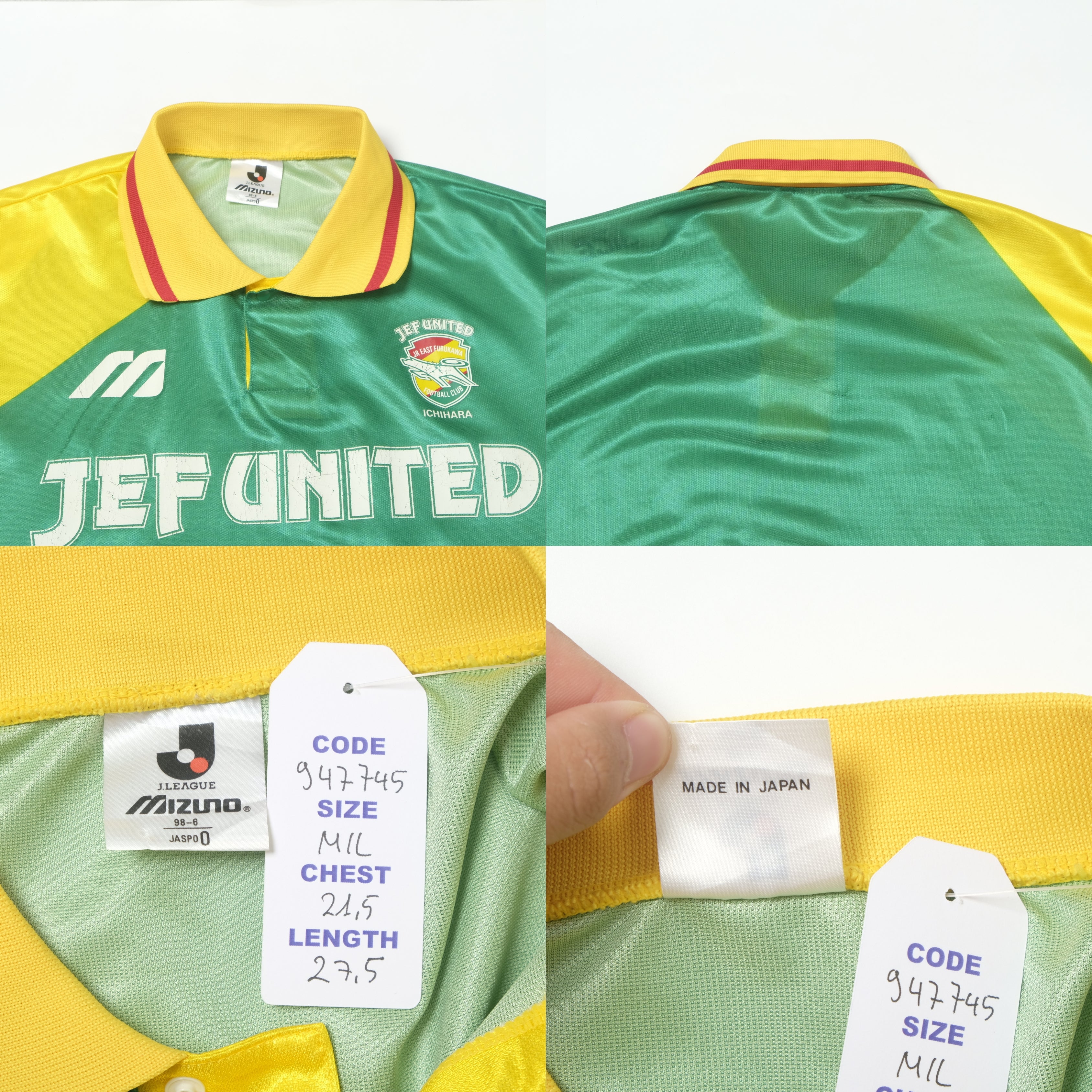 JEF UNITED Mizuno シャツ 9番 ネイビー JEF UNITED Mizuno シャツ 9番 ネイビー ウェア