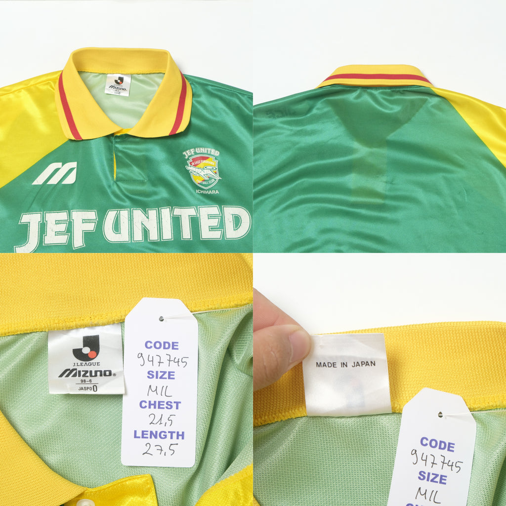1994/96 JEF United Ichihara Home Shirt Mizuno J-League (M/L)