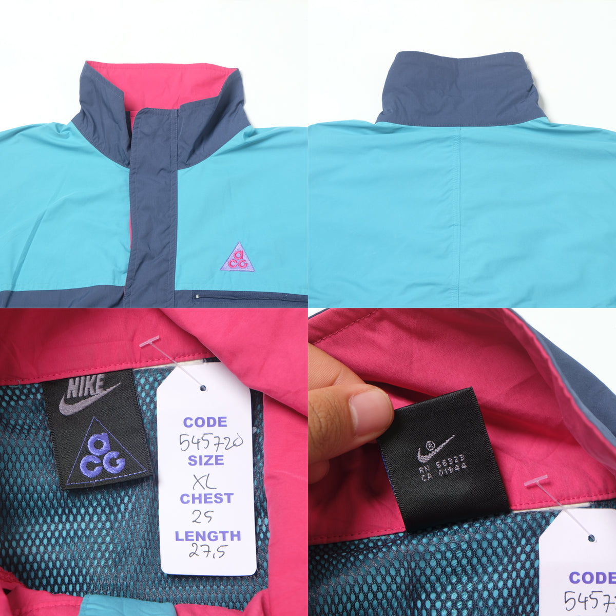 Chaqueta cortavientos Nike ACG Vintage (Talla XL)