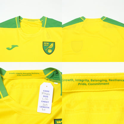 2021/22 Norwich City Home Shirt Joma (L/XL)