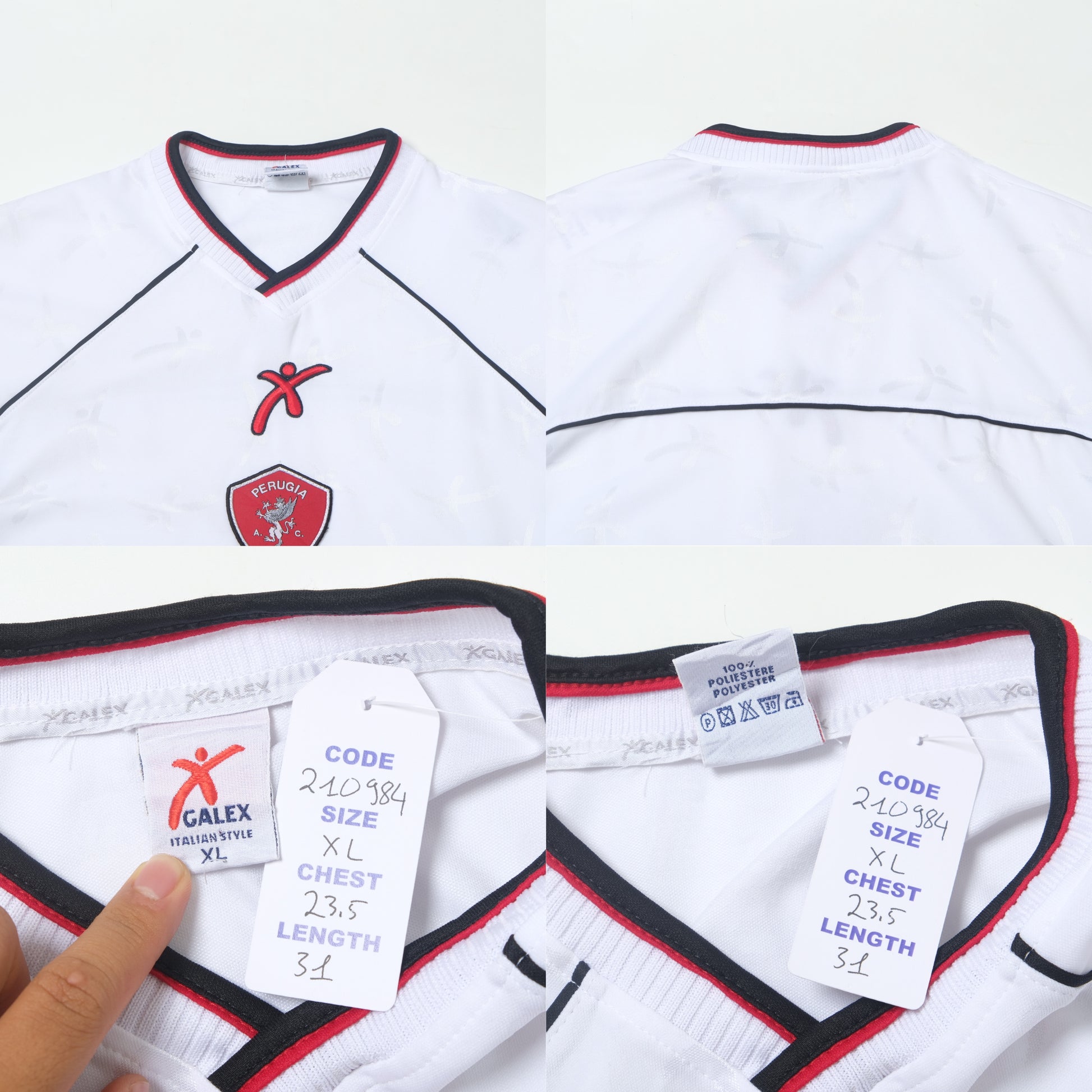 2002/03 Perugia Away Shirt Galex (XL)