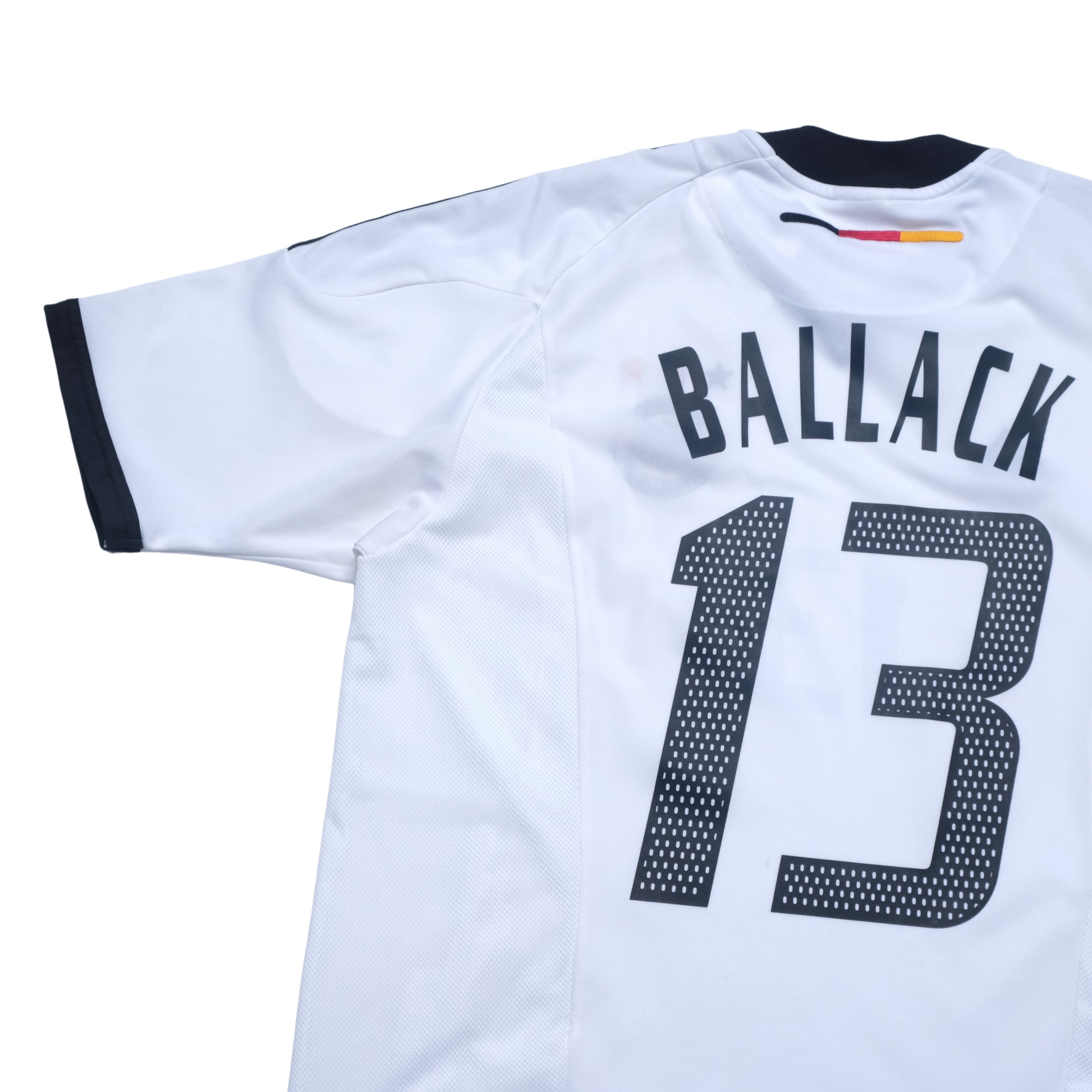 2002/03 Germany Home Shirt Adidas Ballack (L)