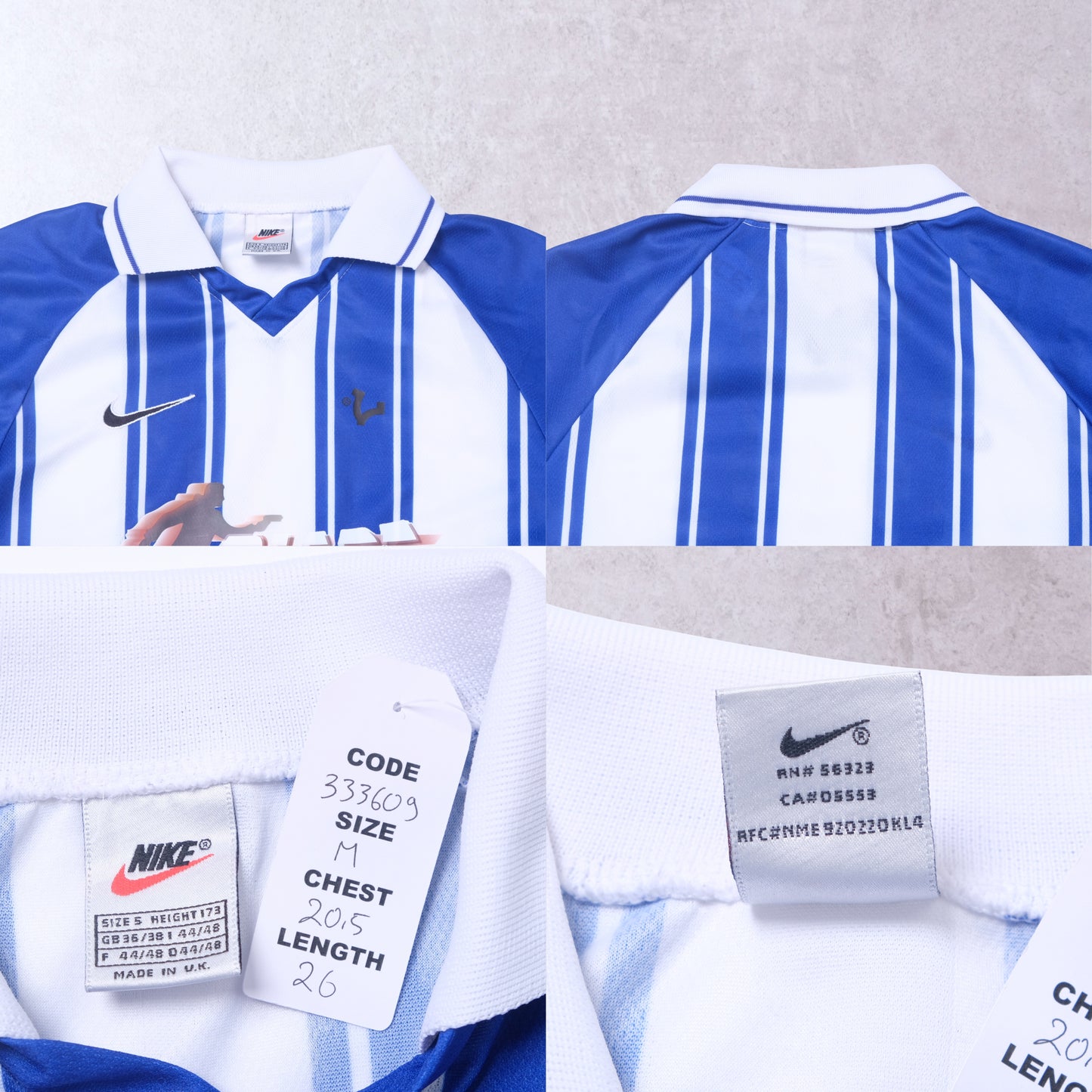 1990s VICE Footbal Store x Blade Runner Custom Football Shirt Nike (M)
