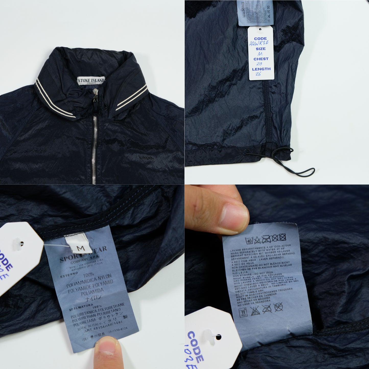 Stone Island S/S 2008 Lightweight Jacket Medium