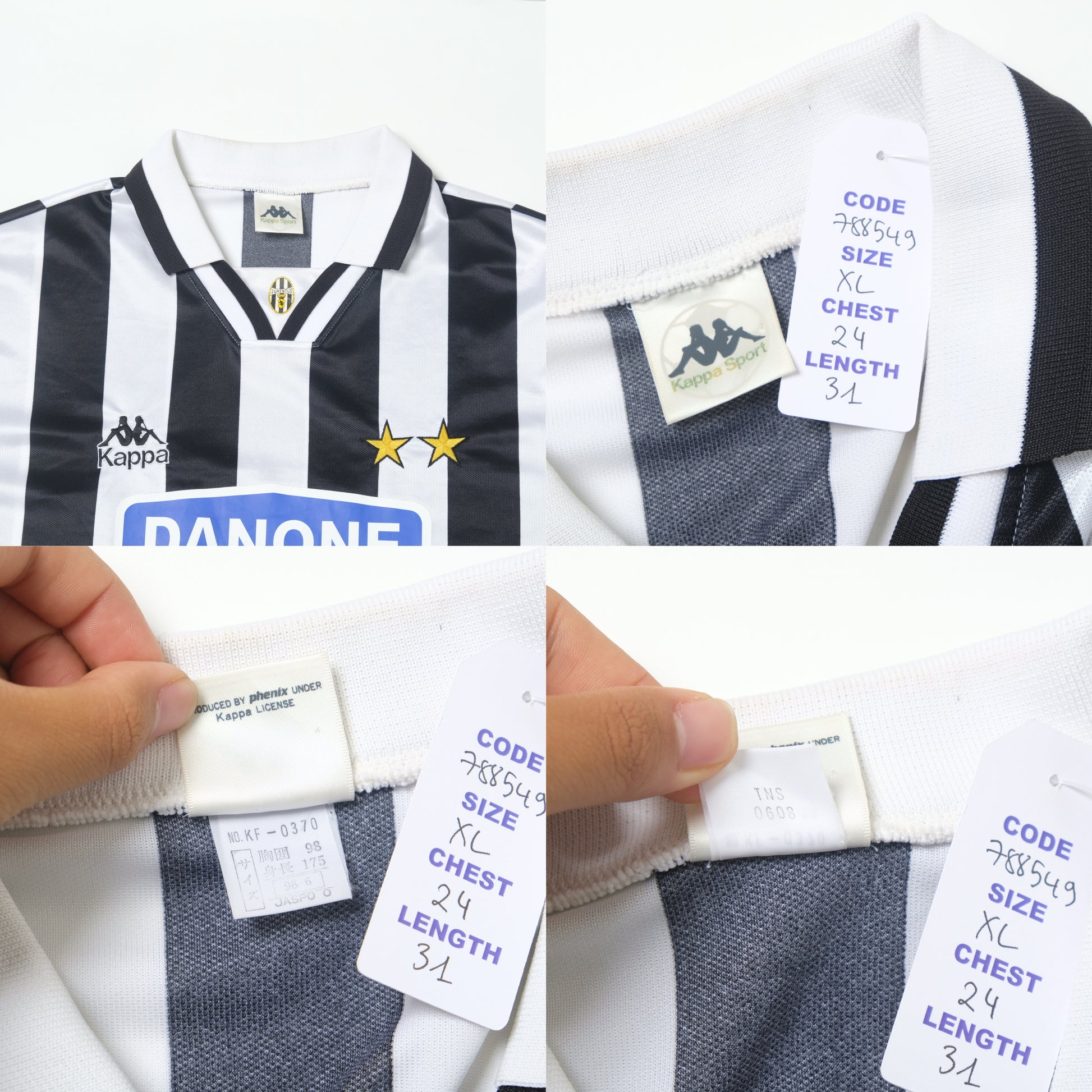 1994/95 Juventus Home Shirt Kappa (L)