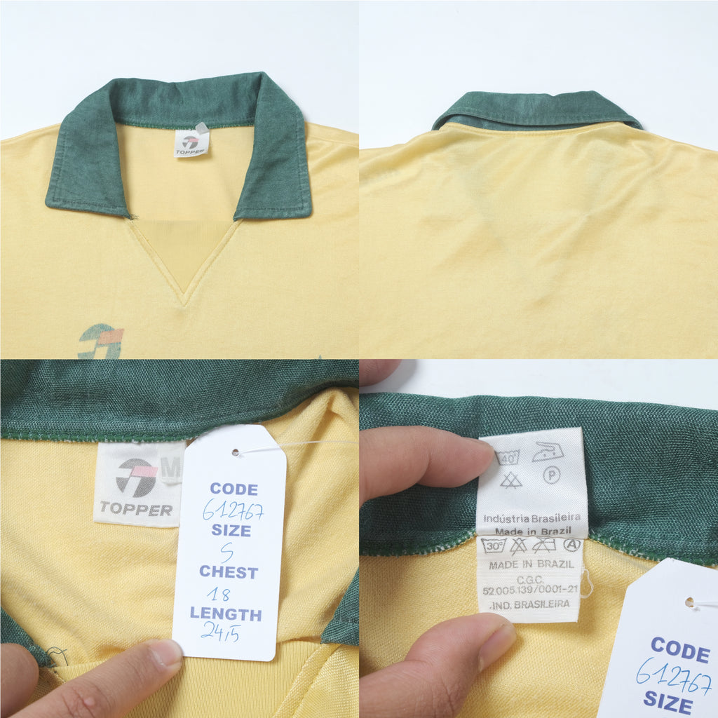 1990 Brazil Home Shirt Topper (S)