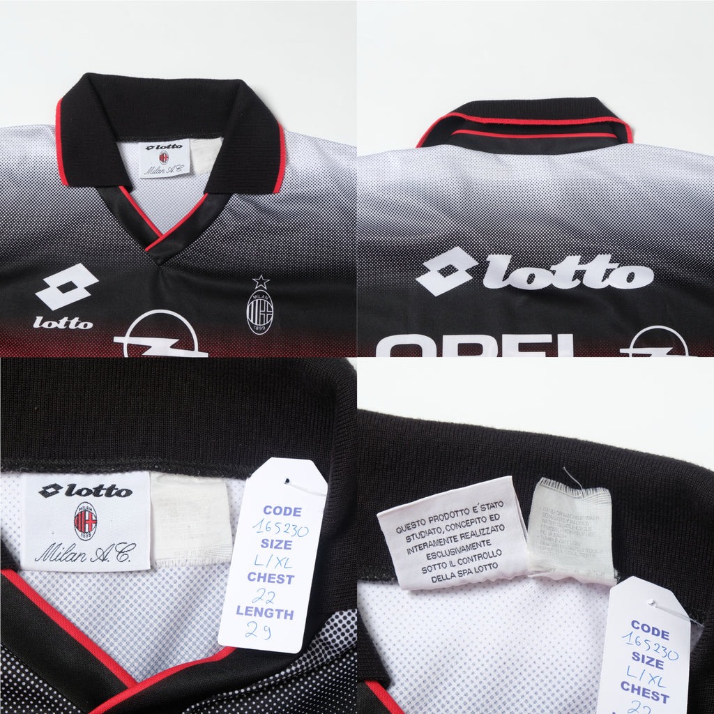 1996/97 AC Milan Training Shirt Lotto (L/XL)