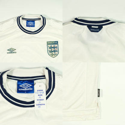 England 1999/2001 Original Umbro Home Football Shirt Medium