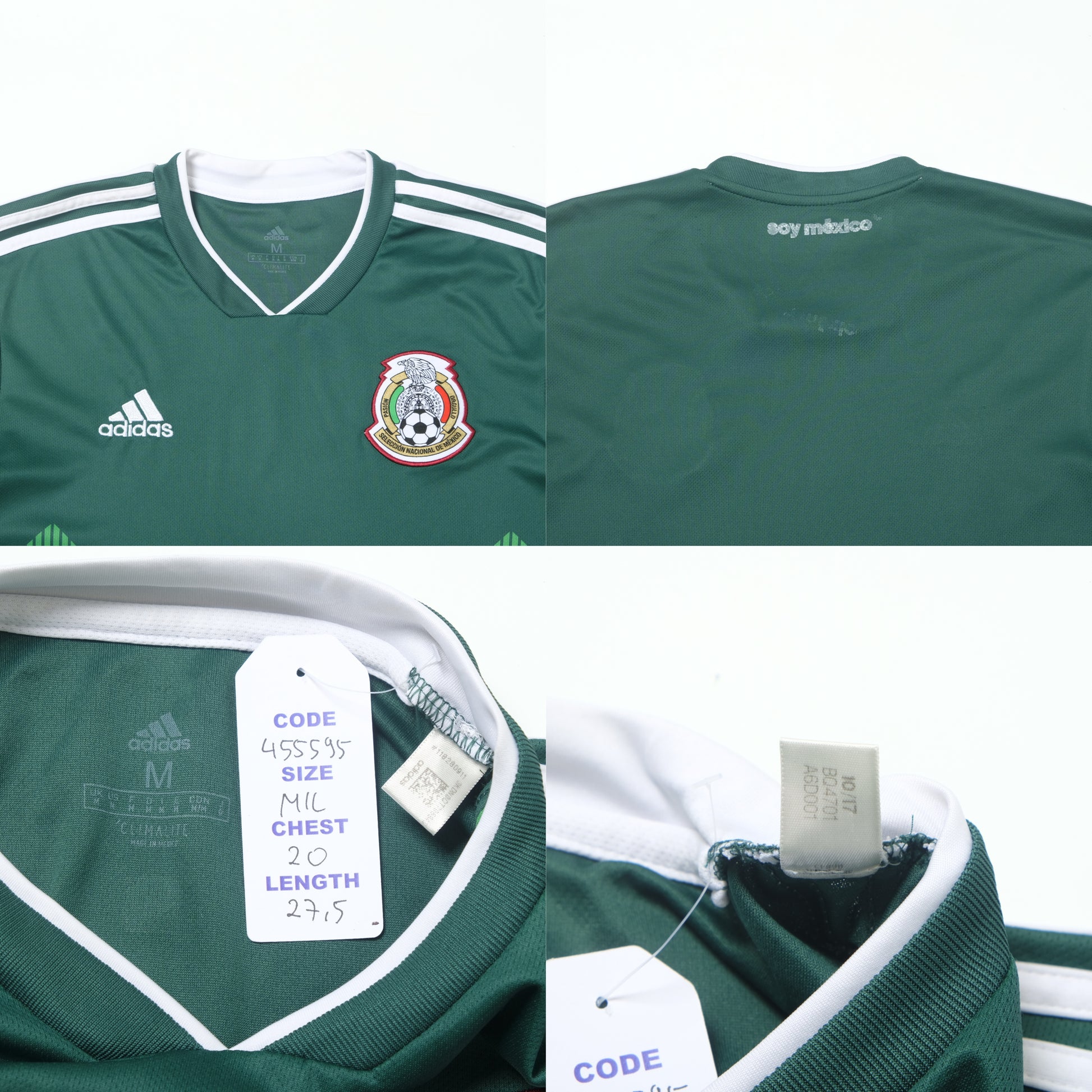 2014/15 Mexico Home Shirt Adidas (M/L)