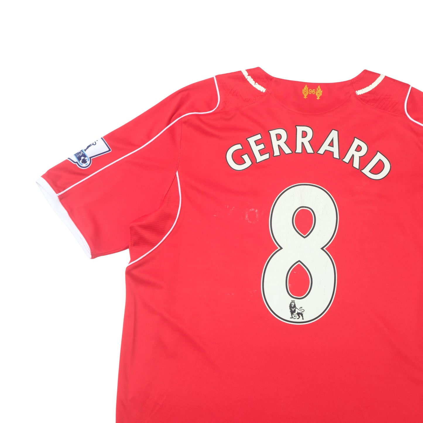 2014/15 Liverpool Home Shirt Warrior Gerrard (L) 