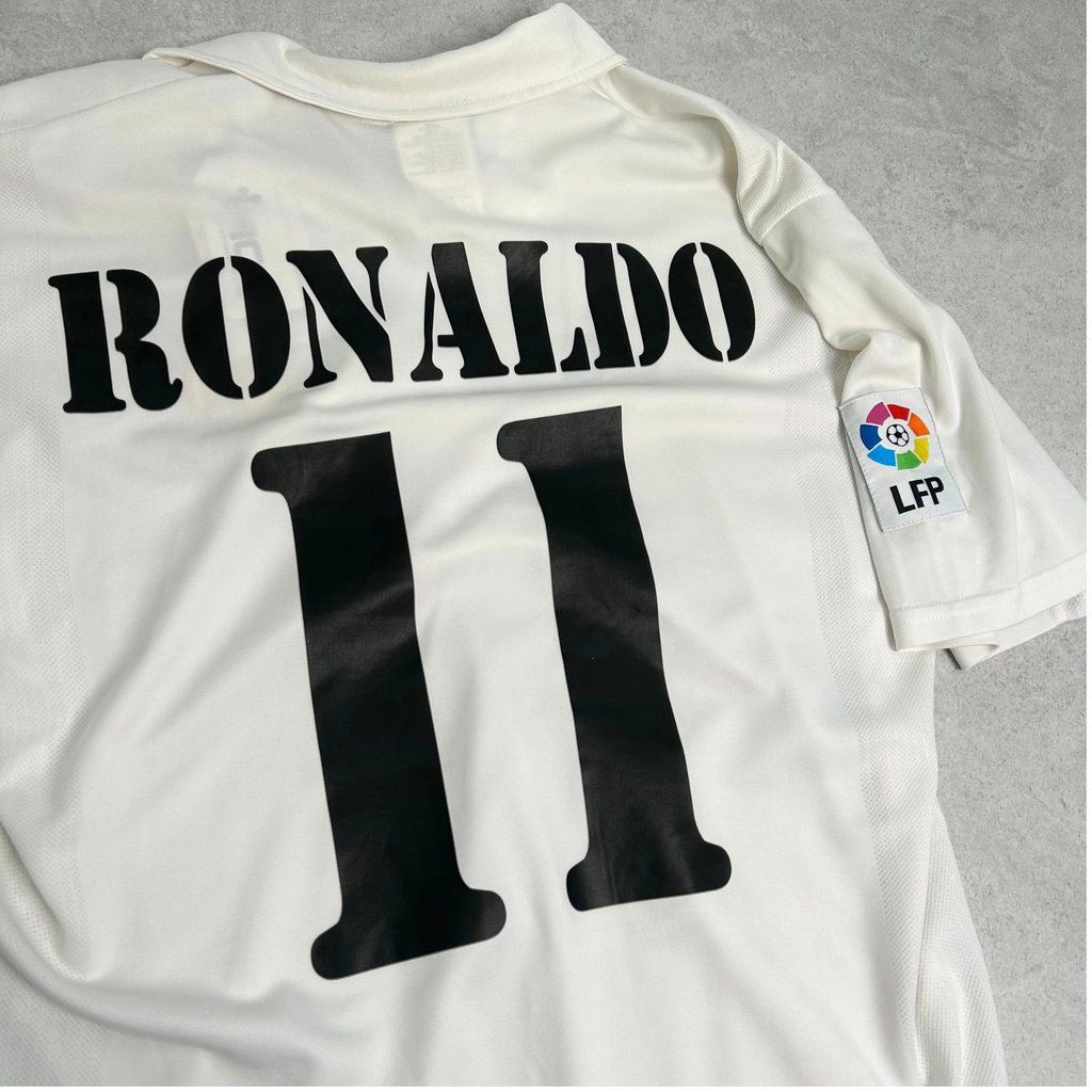 2002/03 Real Madrid Centenary Home Shirt Adidas Ronaldo (M)