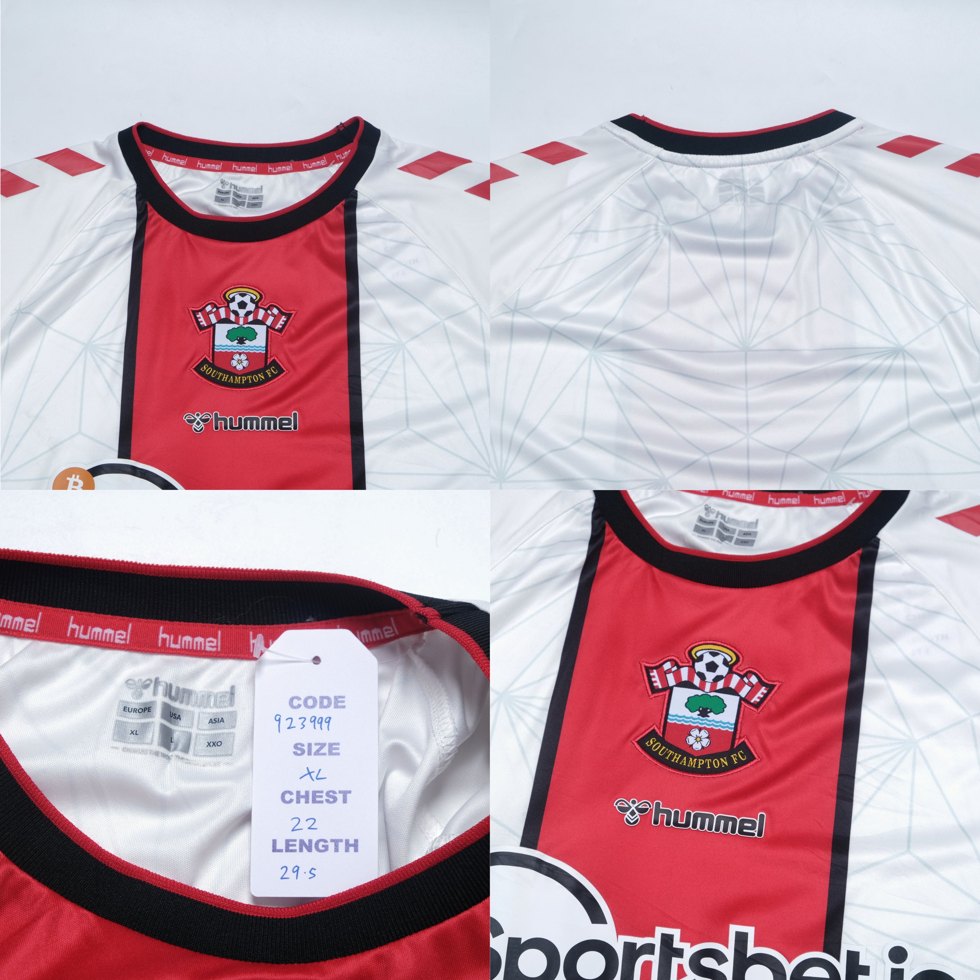 2022/23 Southampton Home Shirt Hummel (XL)