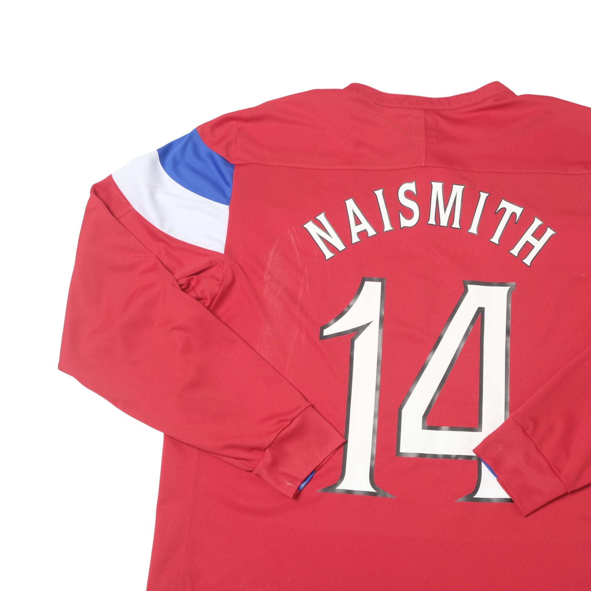2011/12 Rangers Away Shirt Umbro Naismith (L)