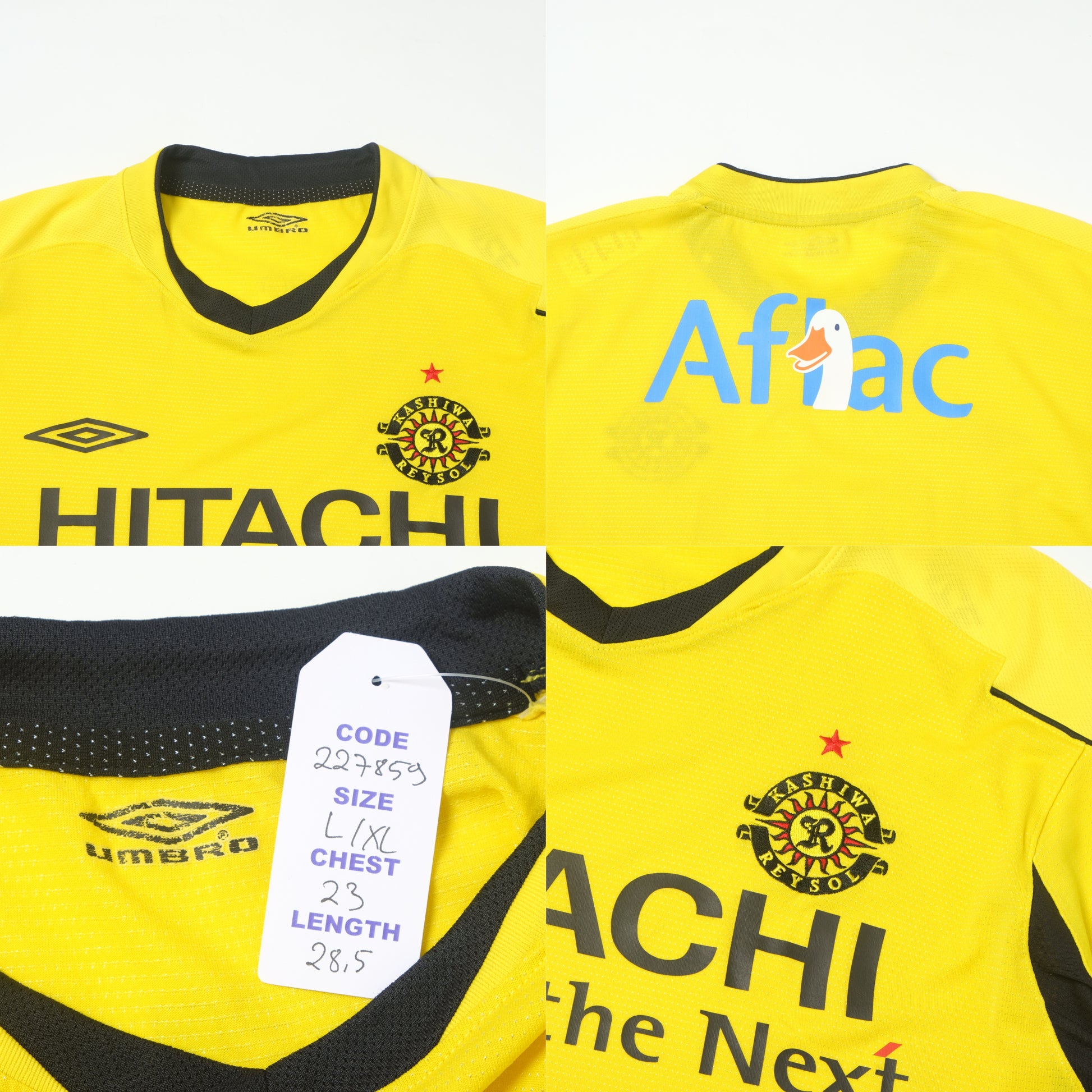 2006 Kashiwa Reysol Home Shirt Umbro J-League (L/XL)