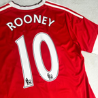 2015/16 Manchester United Home Shirt Adidas Rooney (M/L)