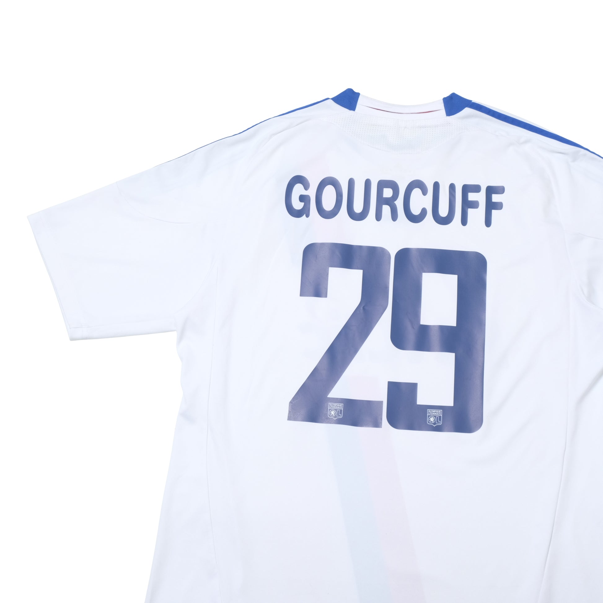 2010/11 Lyon Home Shirt Adidas Gourcuff (XL)