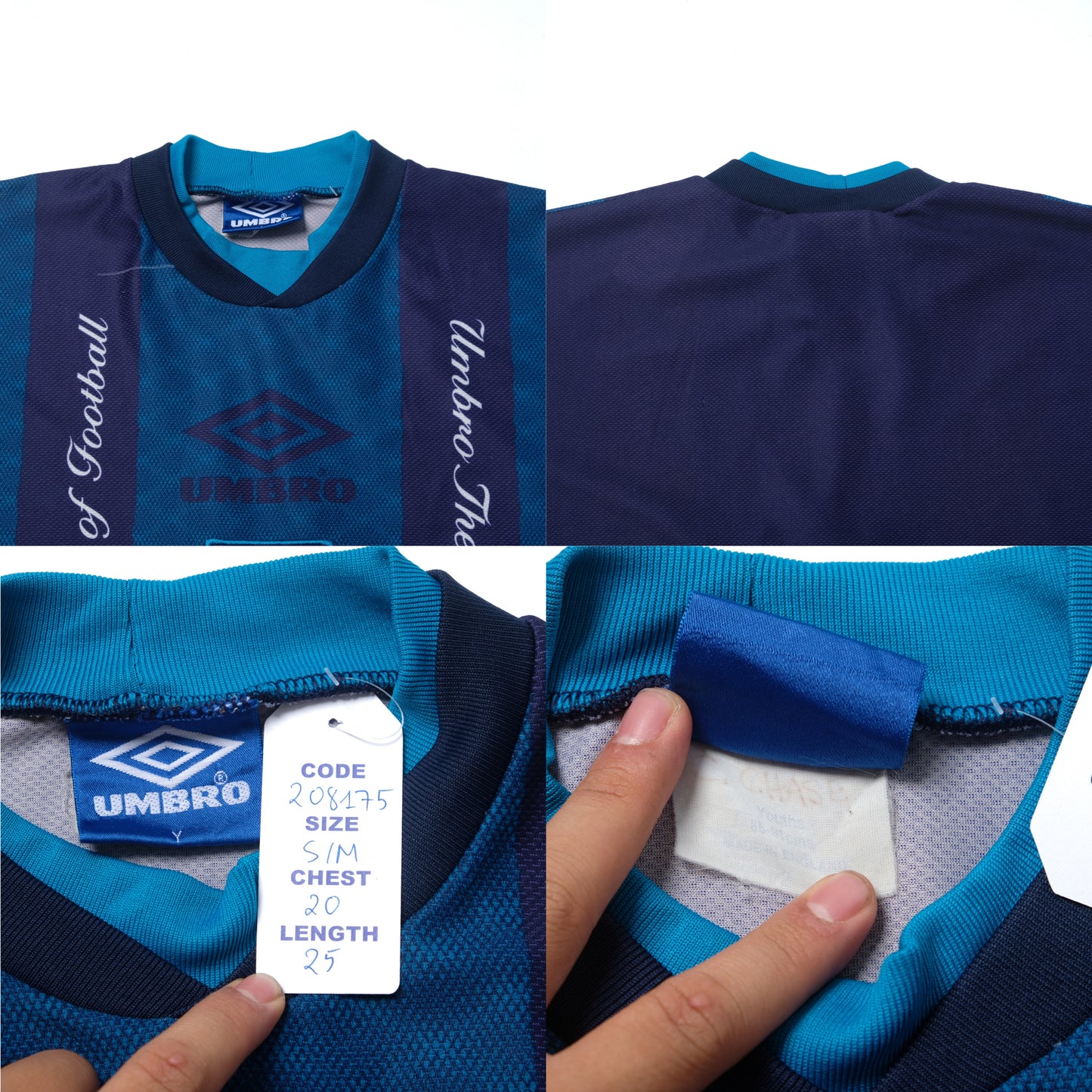 1994/96 England Training Shirt Umbro (Y/S)