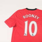 2009/10 Manchester United Home Shirt Nike Rooney (S/M)