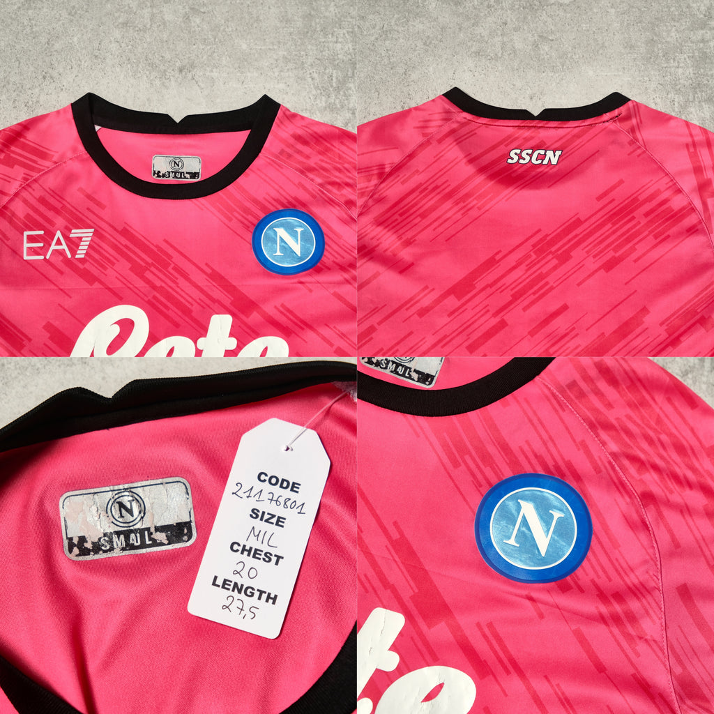 2022/23 Napoli Goalkeeper Shirt EA7 (M/L)
