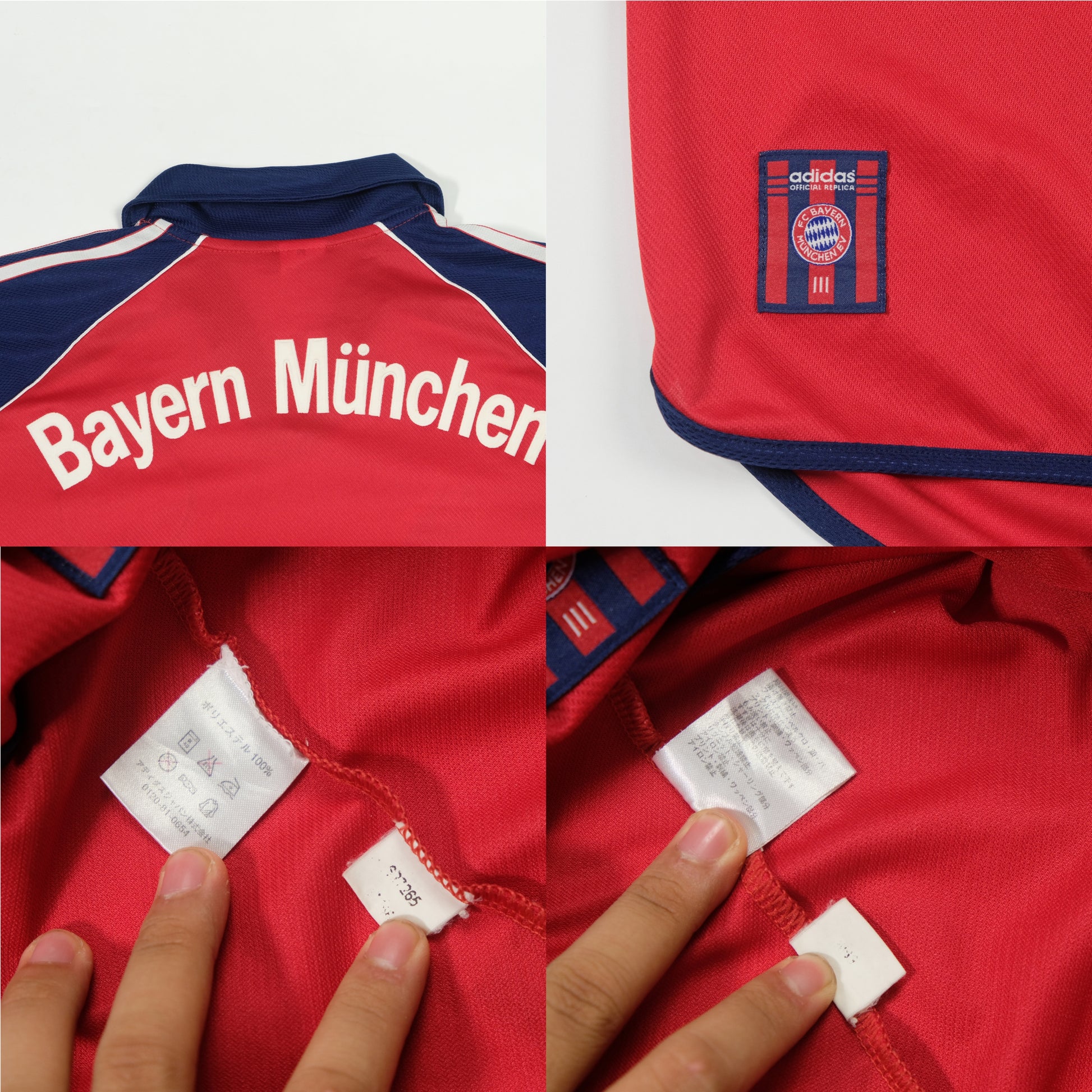 1999/01 Bayern Munich Home Shirt Adidas (M/L)