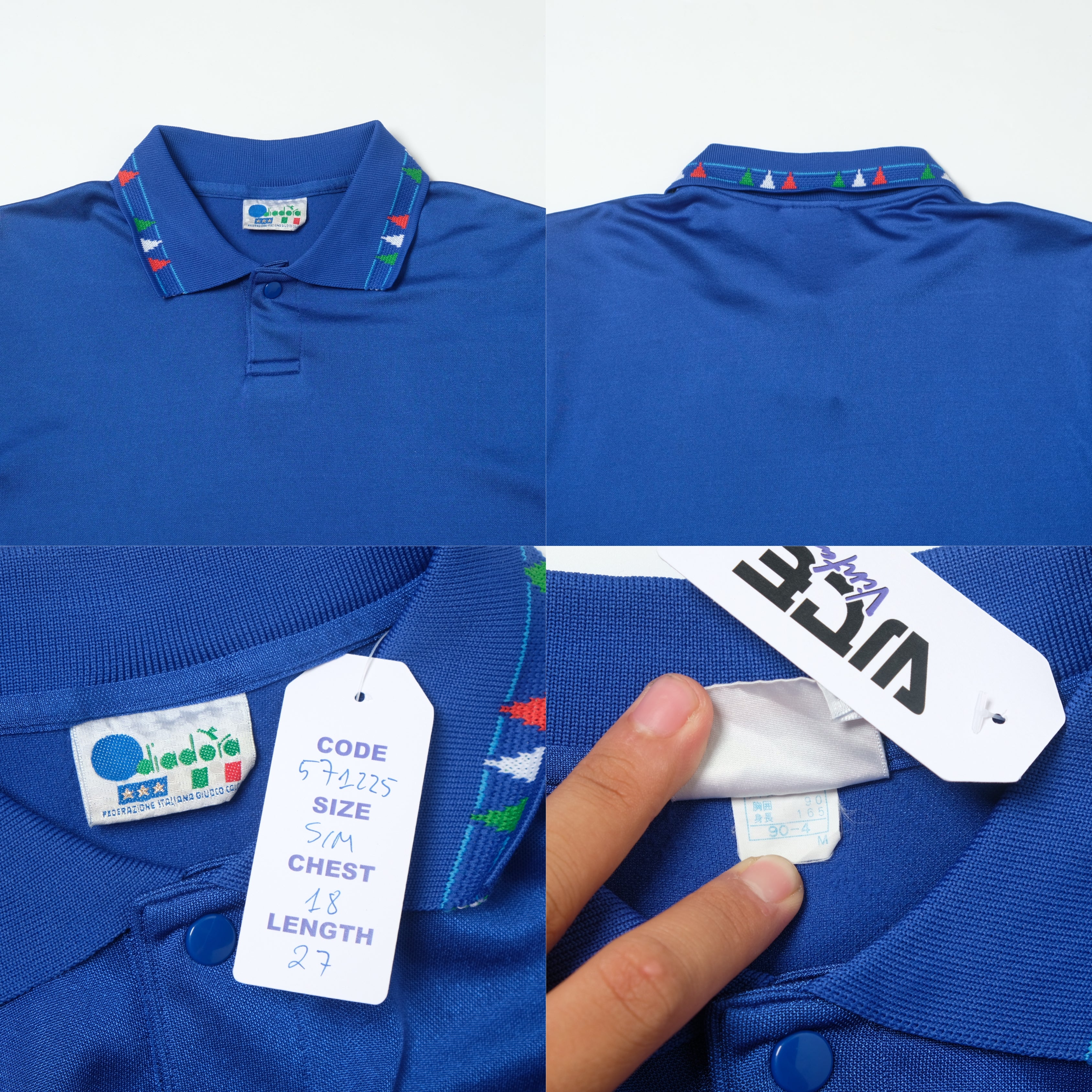 1992/93 Italy Home Shirt Diadora (S/M)