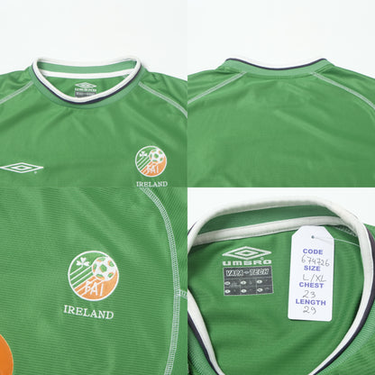 2001/03 Ireland Home Shirt Umbro (L/XL)