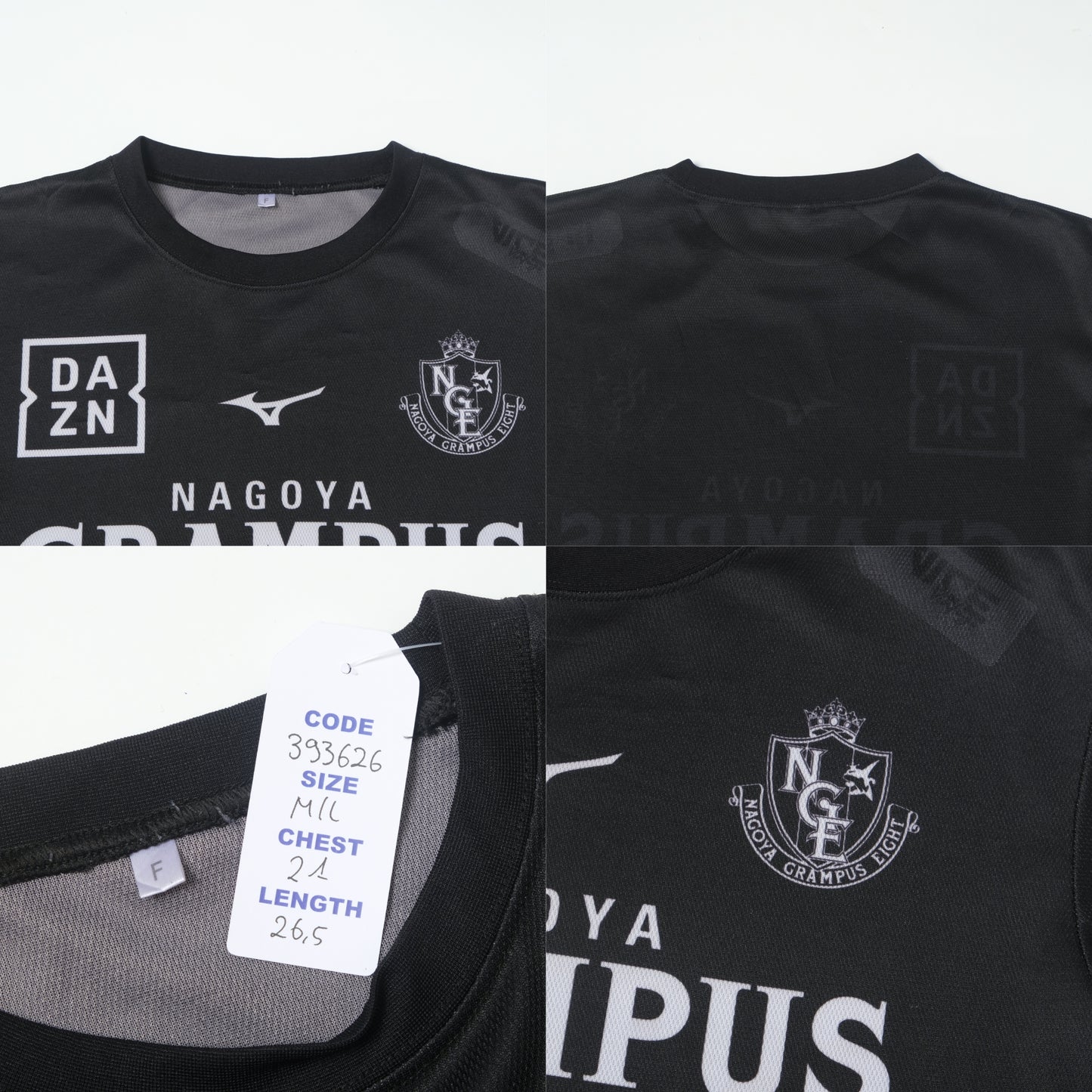 2018 Nagoya Grampus Home Shirt Mizuno x Beams J-League (M/L)