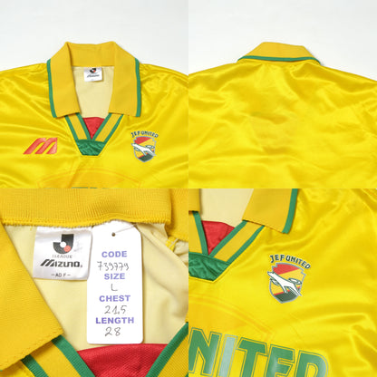 1997/98 JEF United Ichihara Home Shirt Mizuno J-League (L)