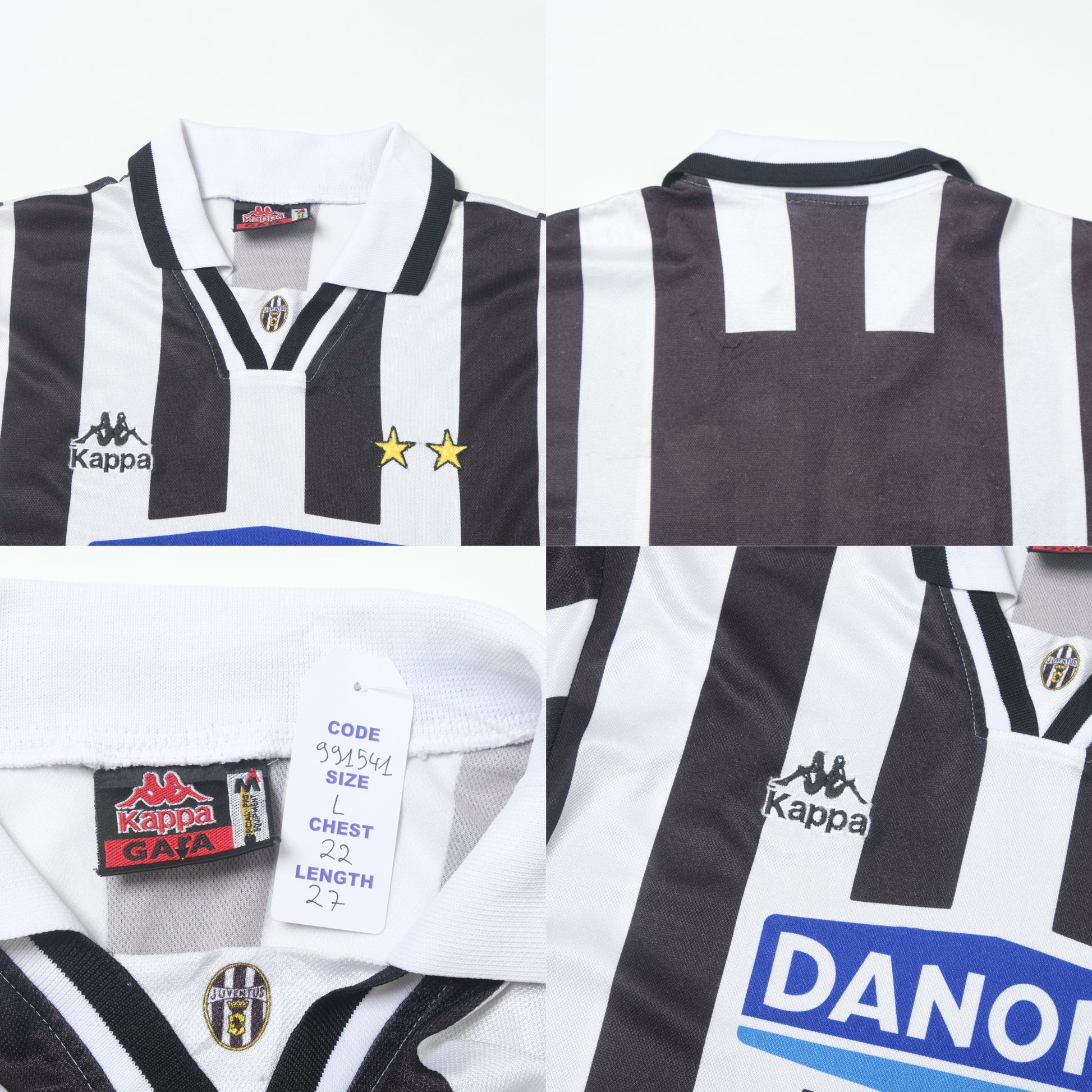 1994/95 Juventus Home Shirt Kappa (L)
