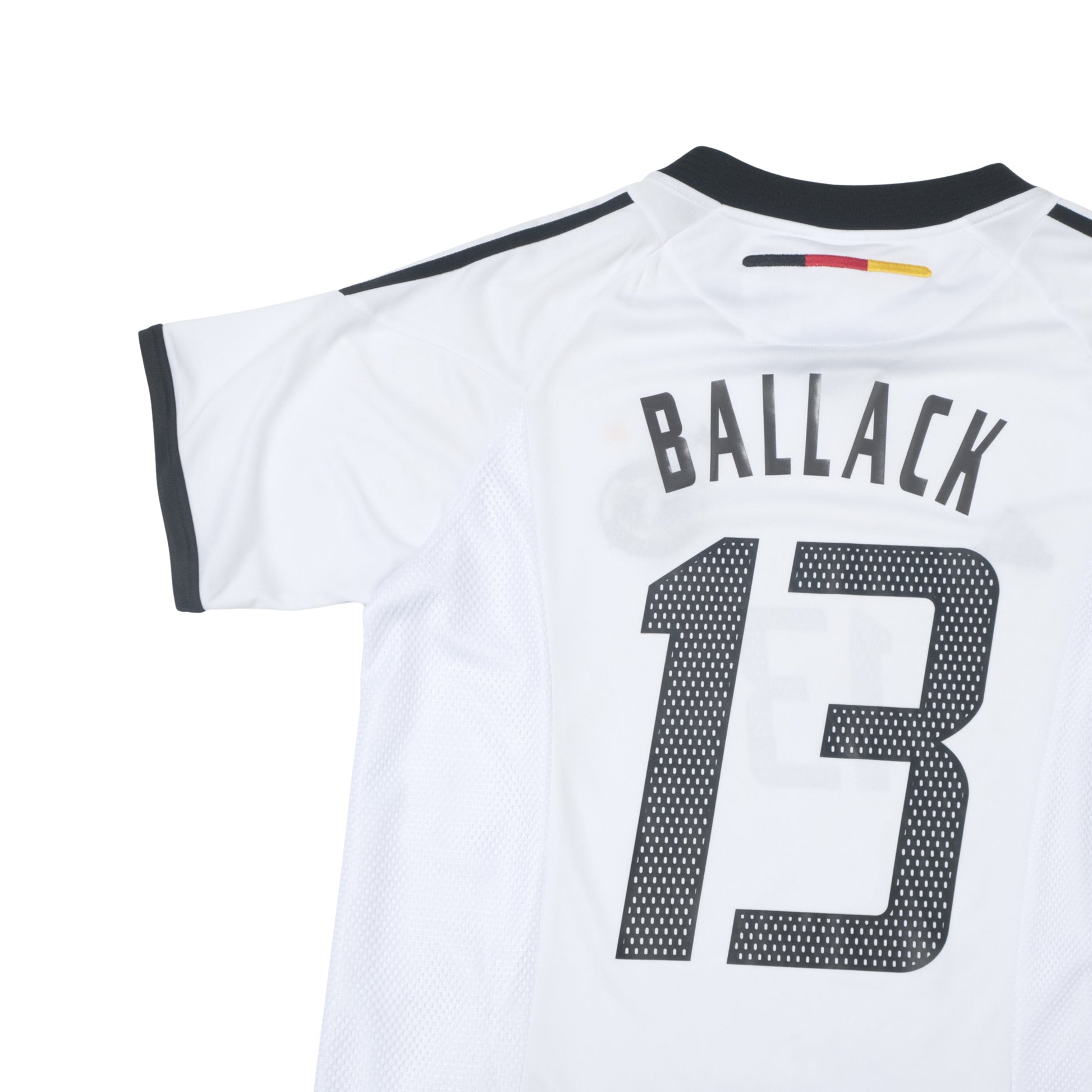 2002/03 Germany Home Shirt Adidas Ballack (L)