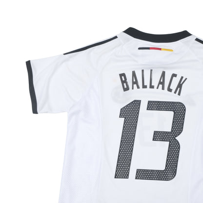 2002/03 Germany Home Shirt Adidas Ballack (L)