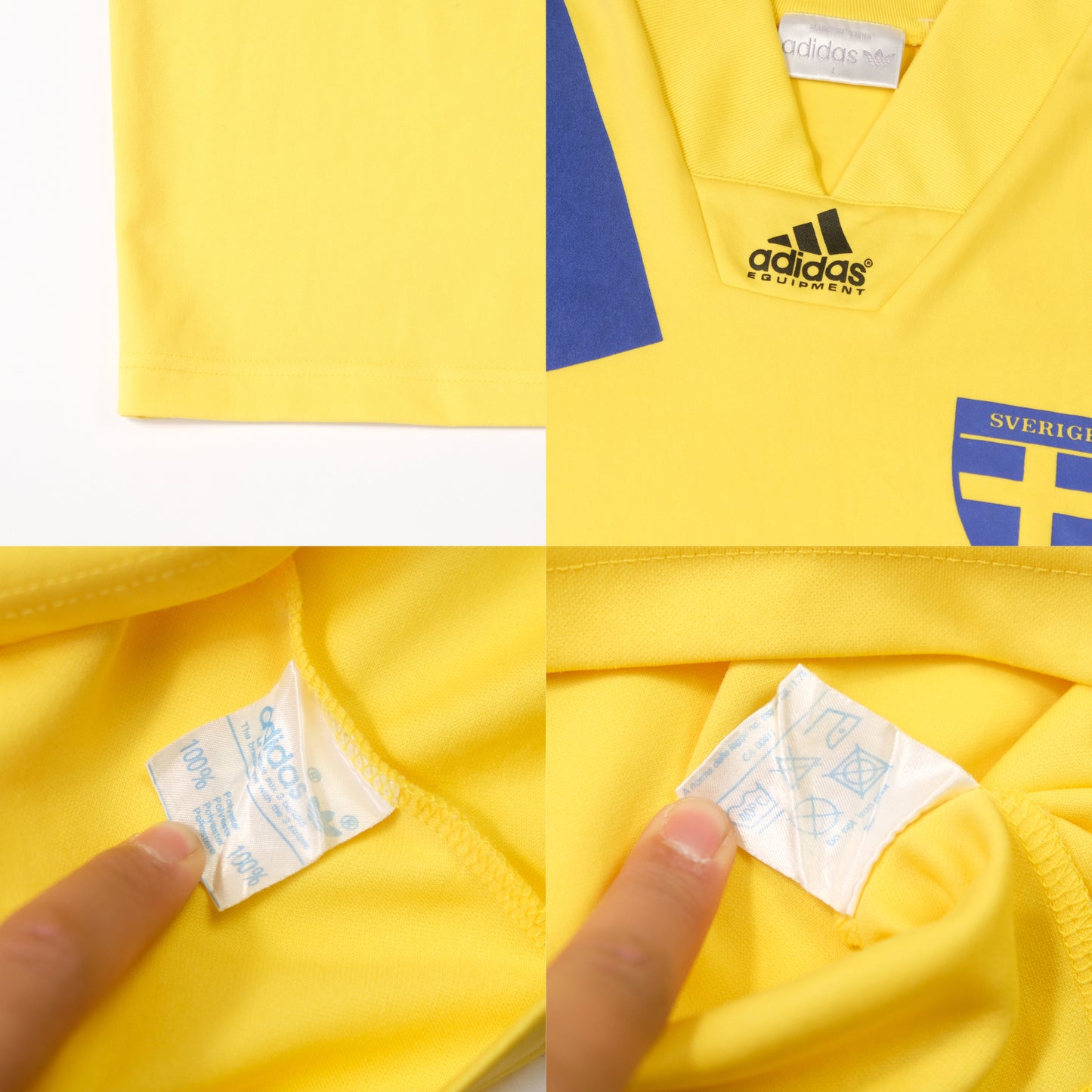 1992/94 Sweden Home Shirt Adidas (XL)