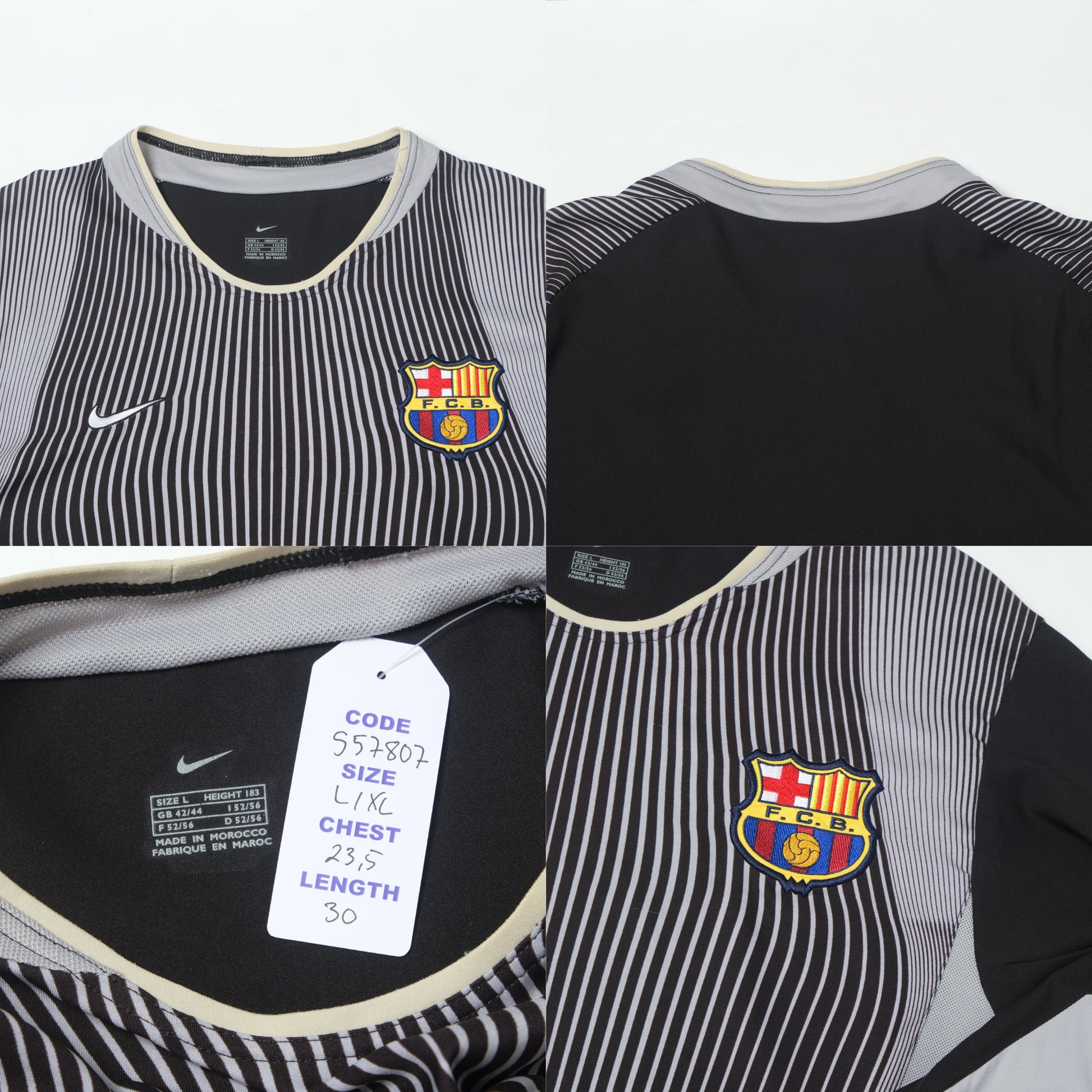 2002/03 Barcelona Goalkeeper Shirt Nike (L/XL)
