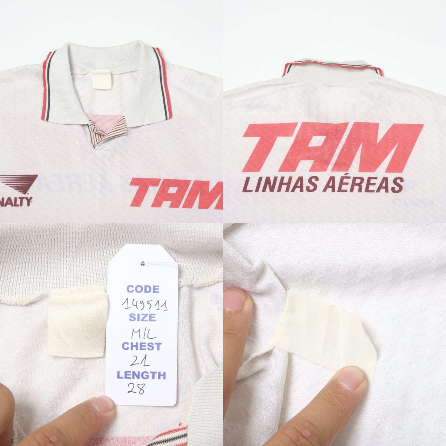 1994 Sao Paulo Home Shirt Penalty (M/L) 
