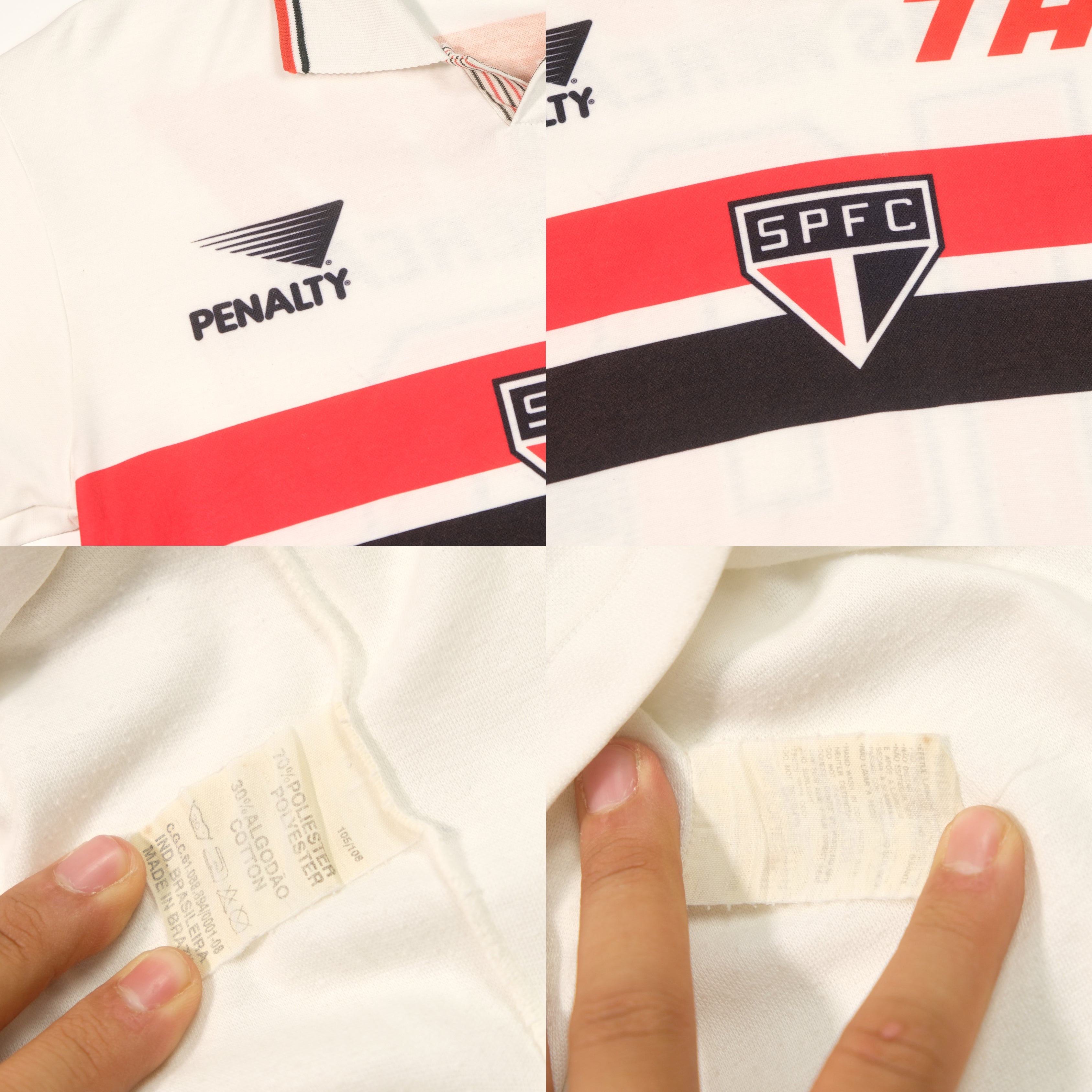 1992 Sao Paulo Home Shirt Penalty (S)